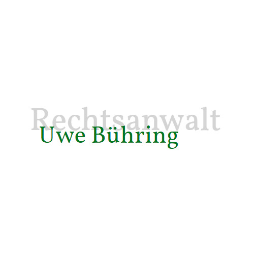 Logo von Rechtsanwalt Uwe Bühring