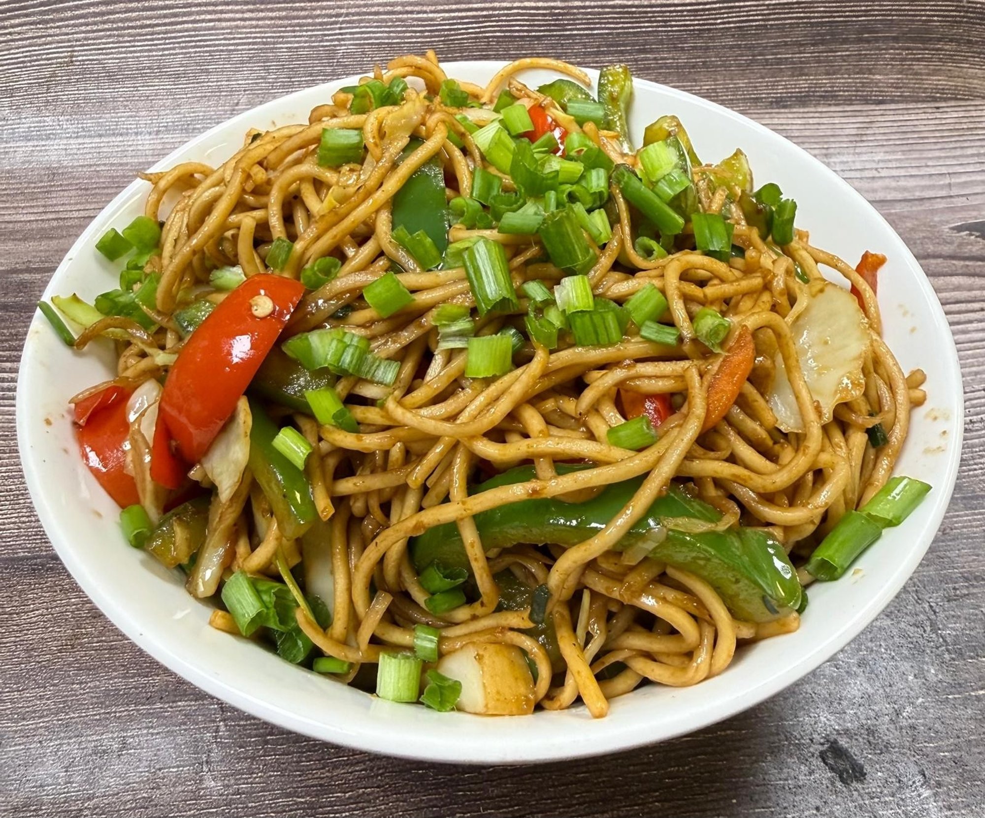 Vegetable Hakka Noodles