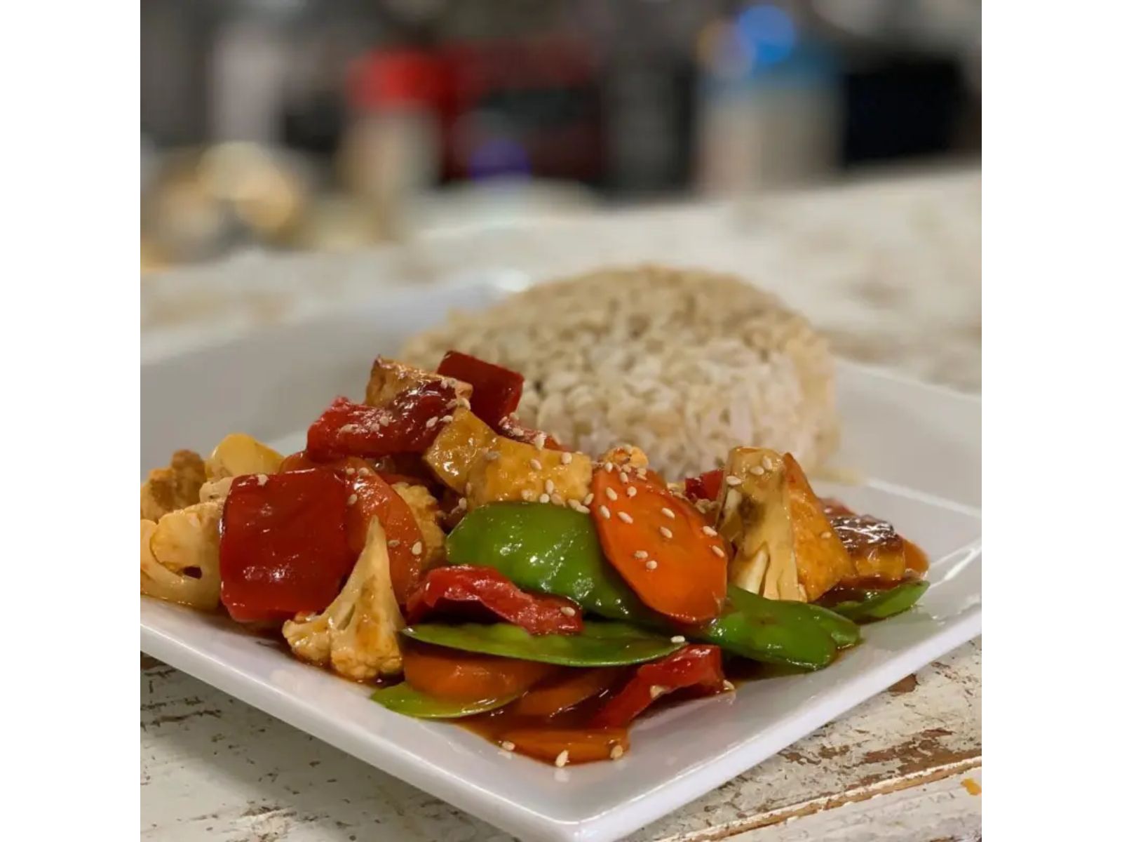 Sweet And Sour Tofu