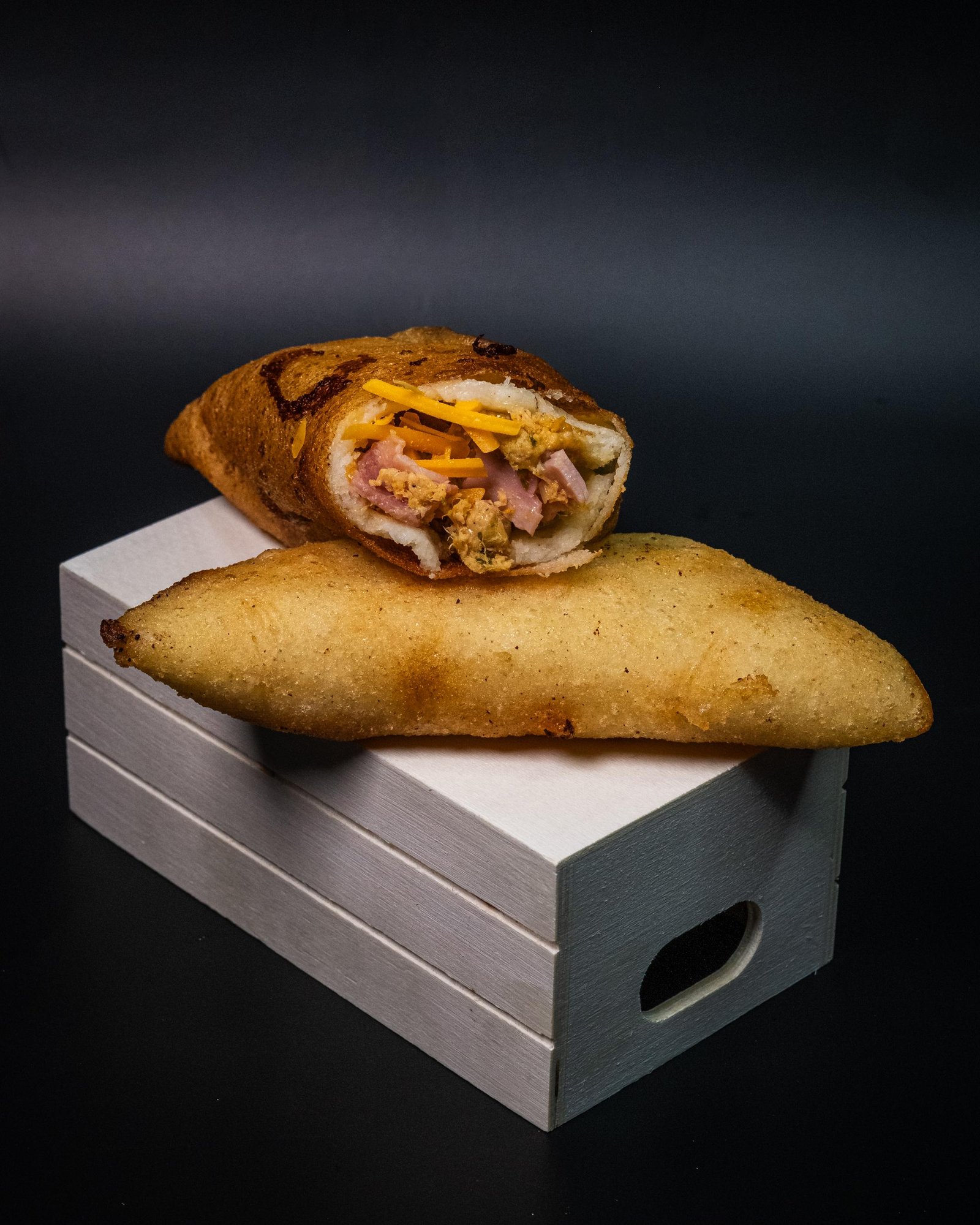 Vaco blue empanada