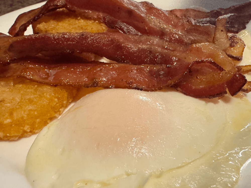 Eggs (2) with Meat