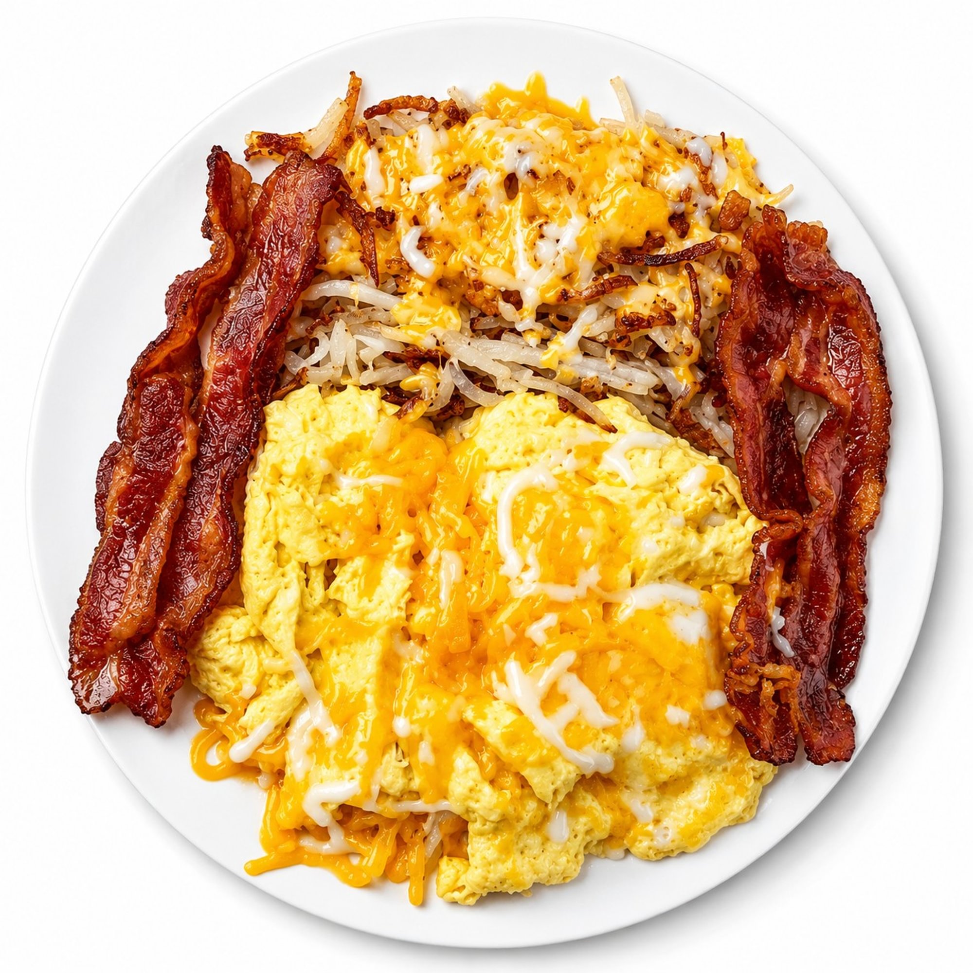 #1 Three Eggs with Cheese