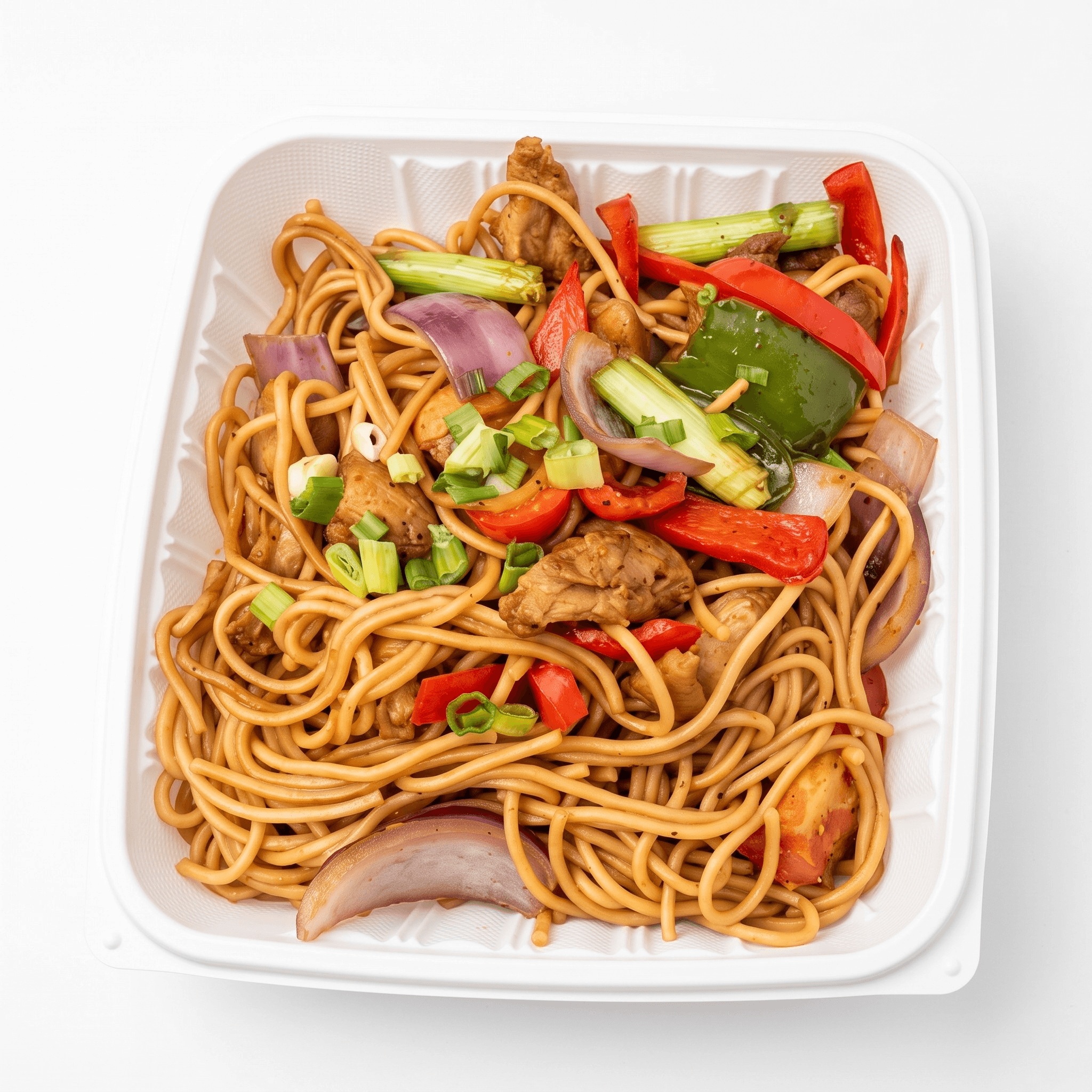 Tallarín Saltado de Pollo