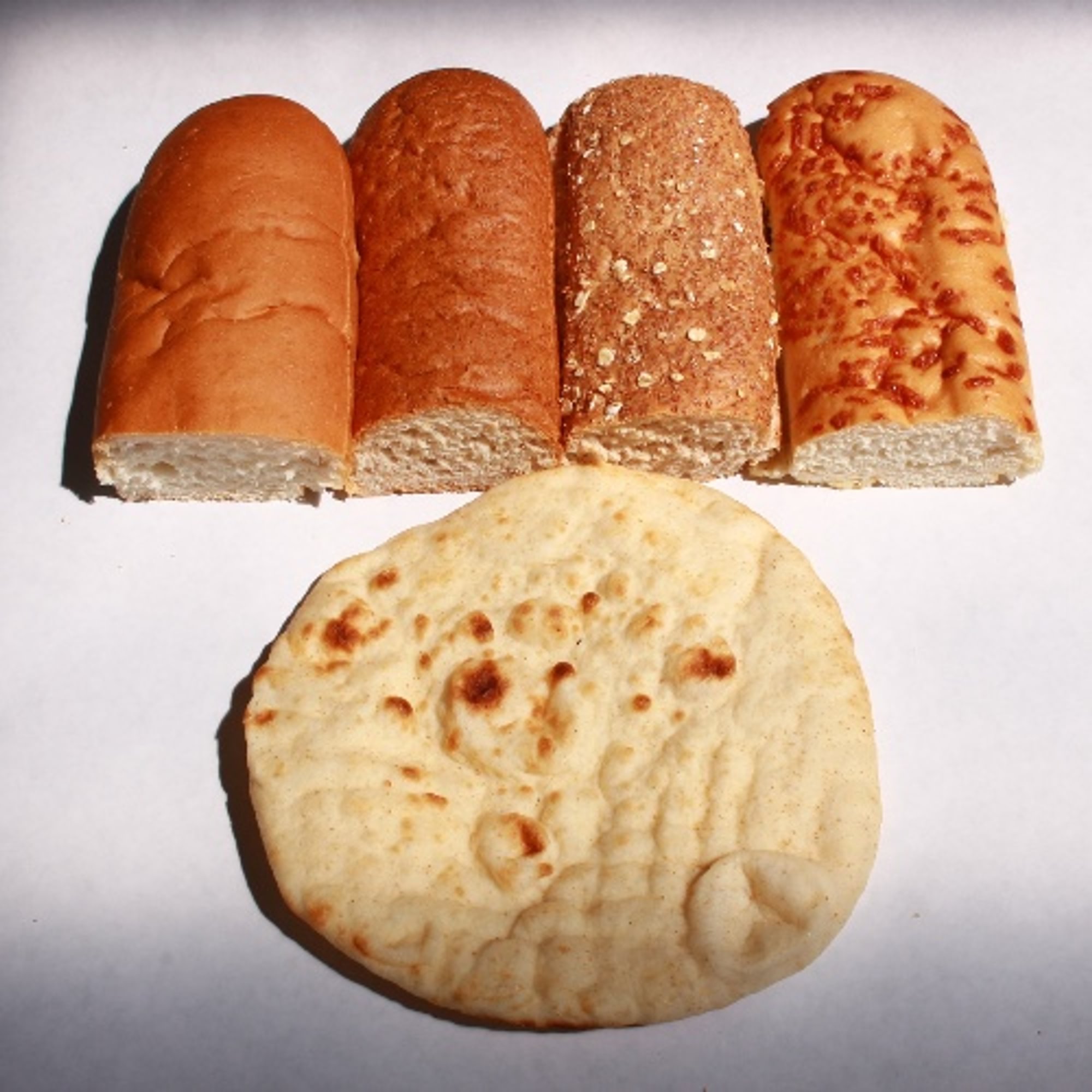 * 1/2 Sub Roll / Pita / Wrap.