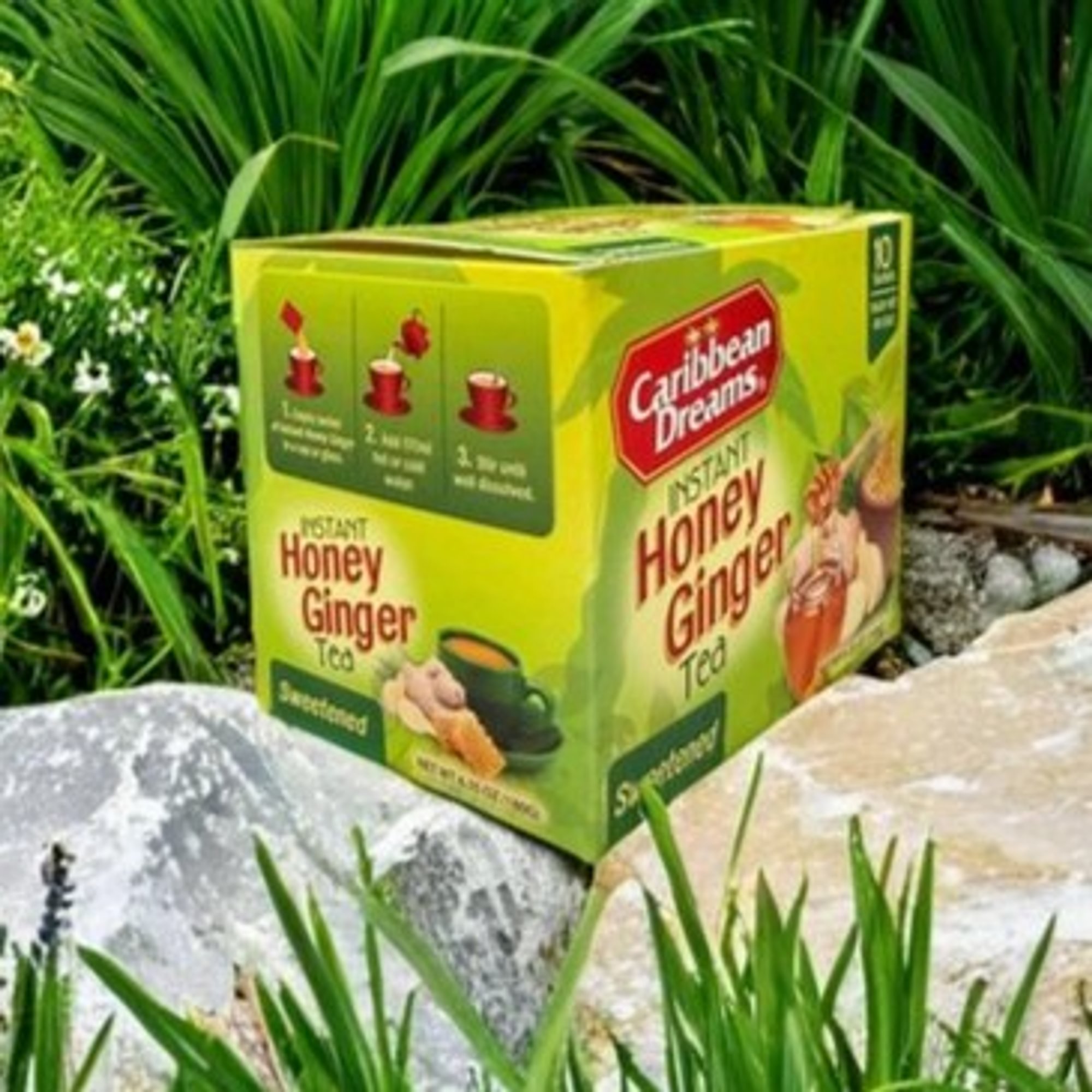 Caribbean Dreams Instant Honey Ginger Tea