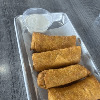4pc Chicken Bacon Ranch Egg Rolls