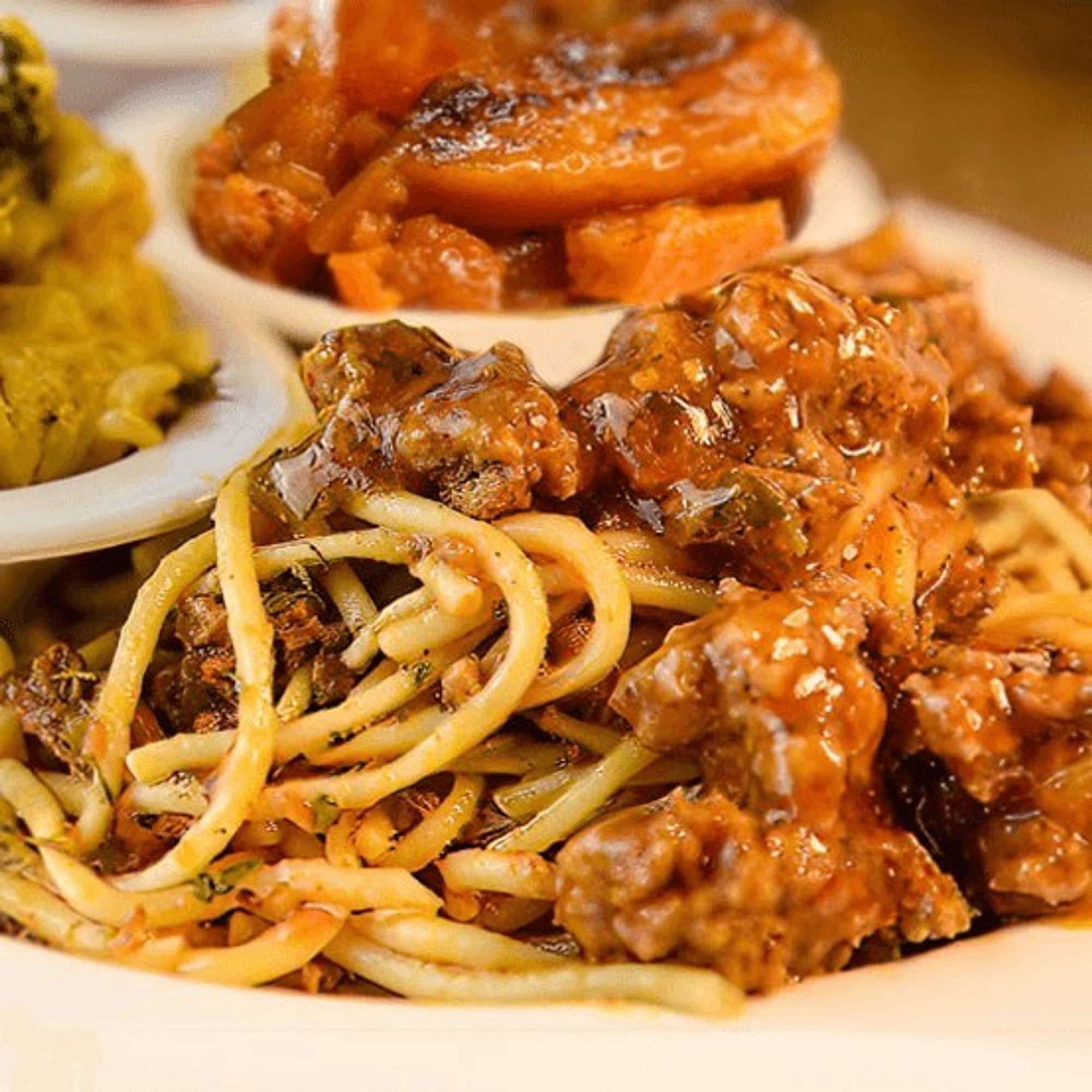 Spaghetti with One Side