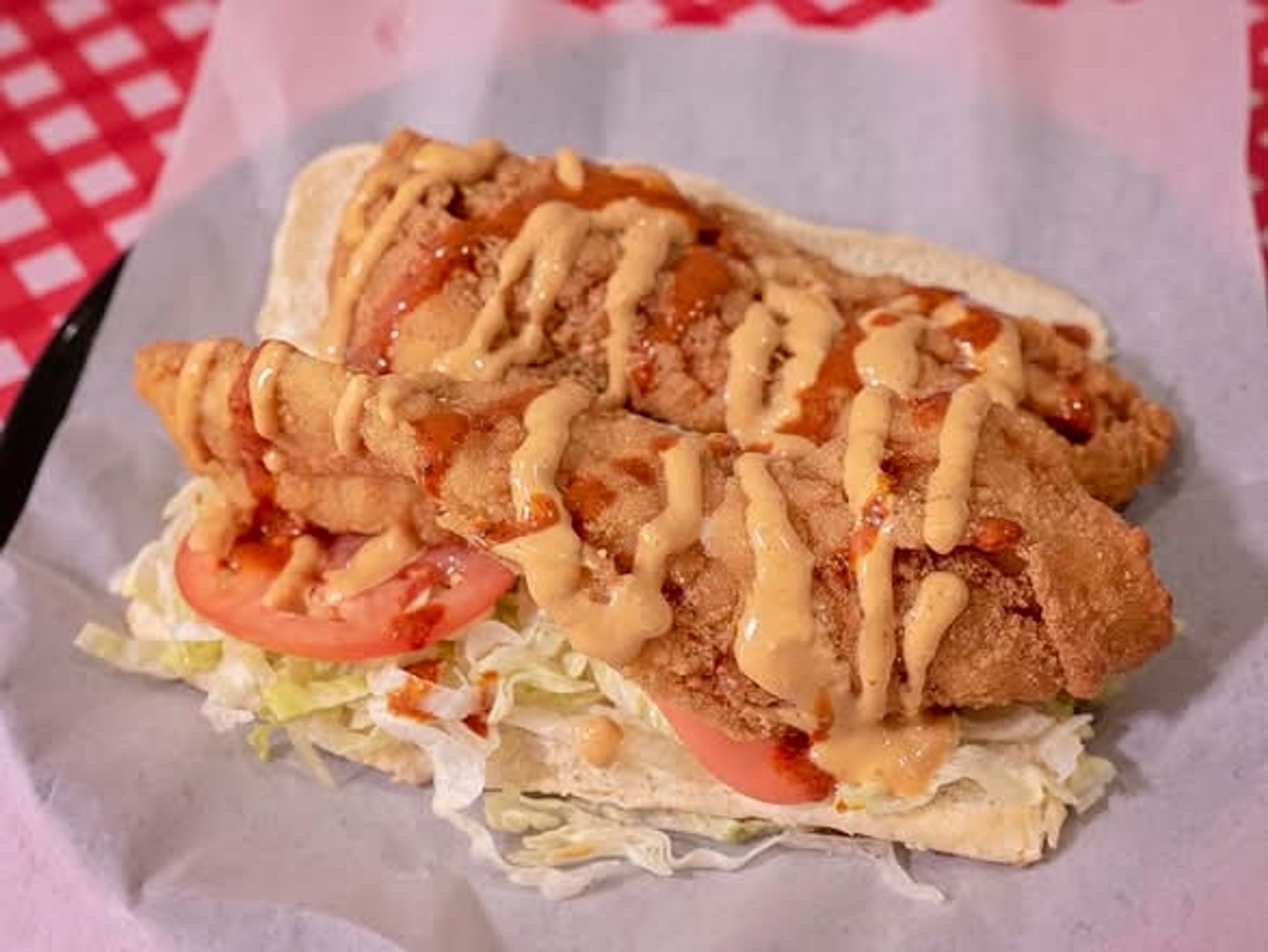 Red Snapper Poboy