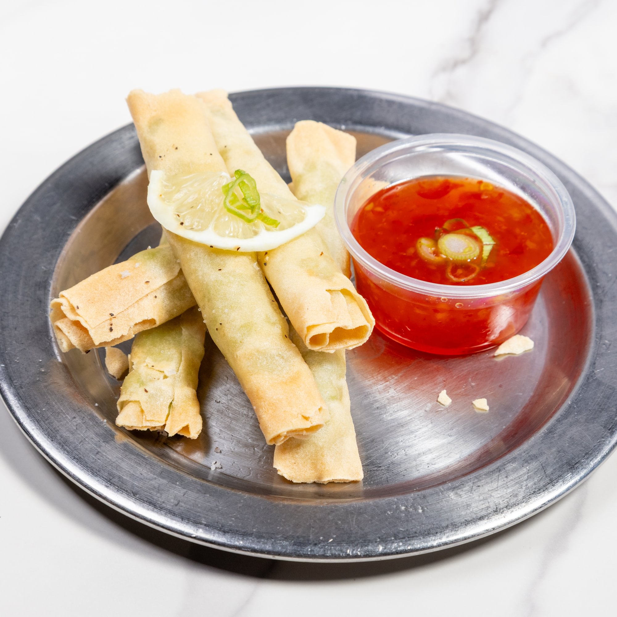 Fried Edamame Spring Roll