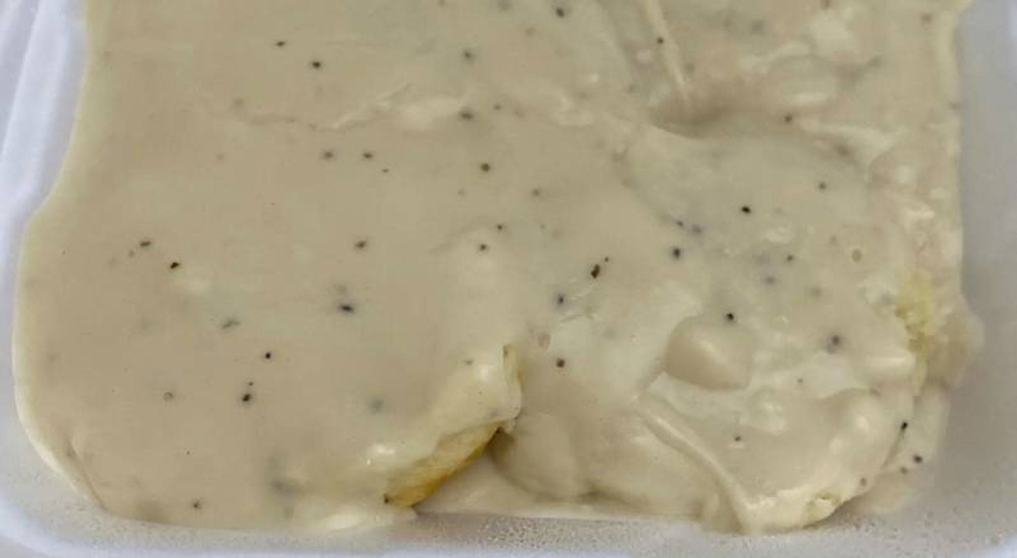 (2) Biscuits with Country Gravy