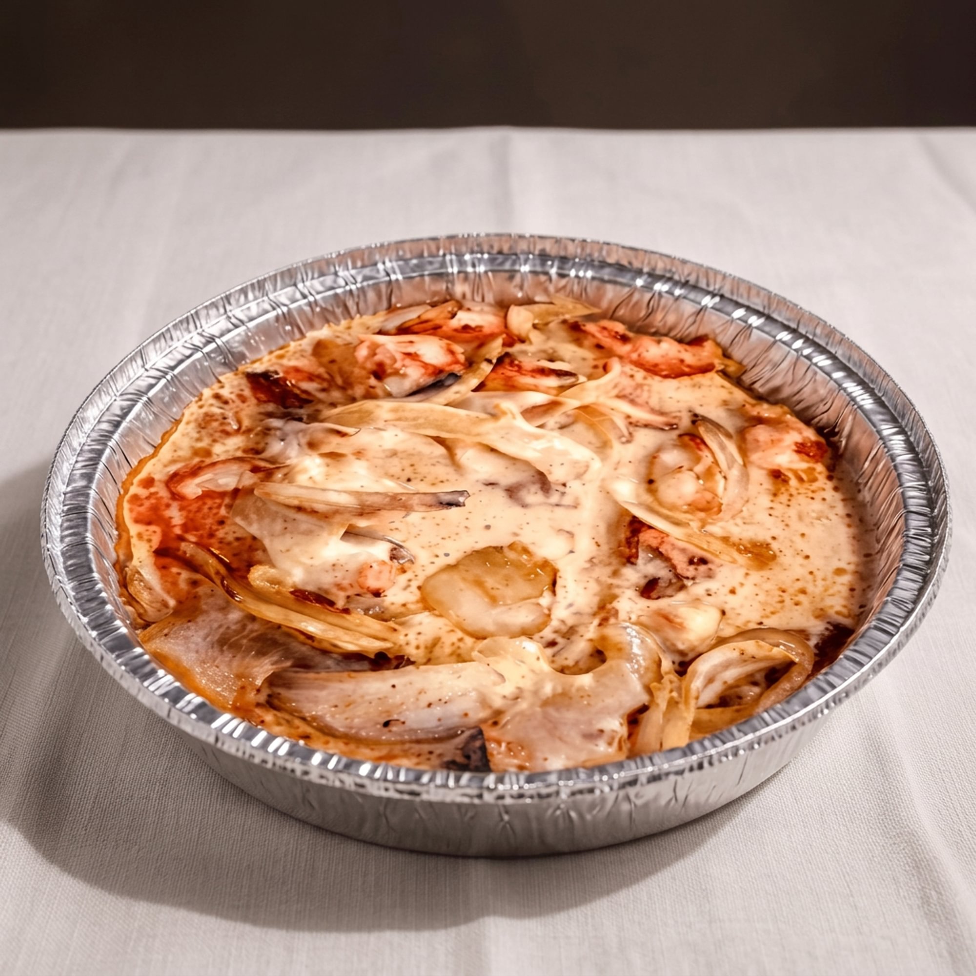 Gratinado (Chicken or Shrimp with Melted Cheese)