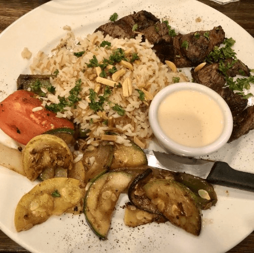 Shish Kebab Plate