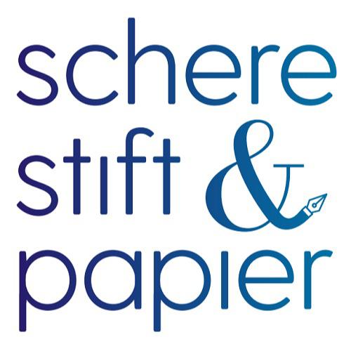 Logo von Schere, Stift & Papier