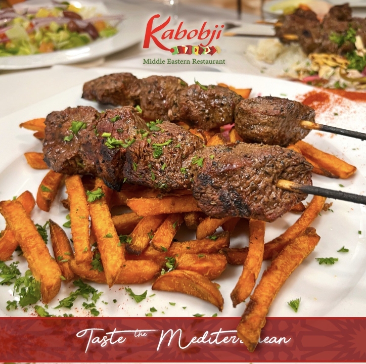 Beef Kabob Platter