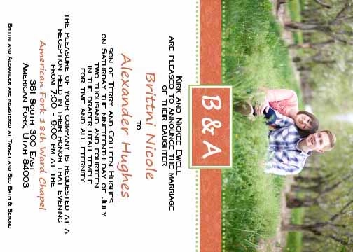 MCC Wedding Invitations Image