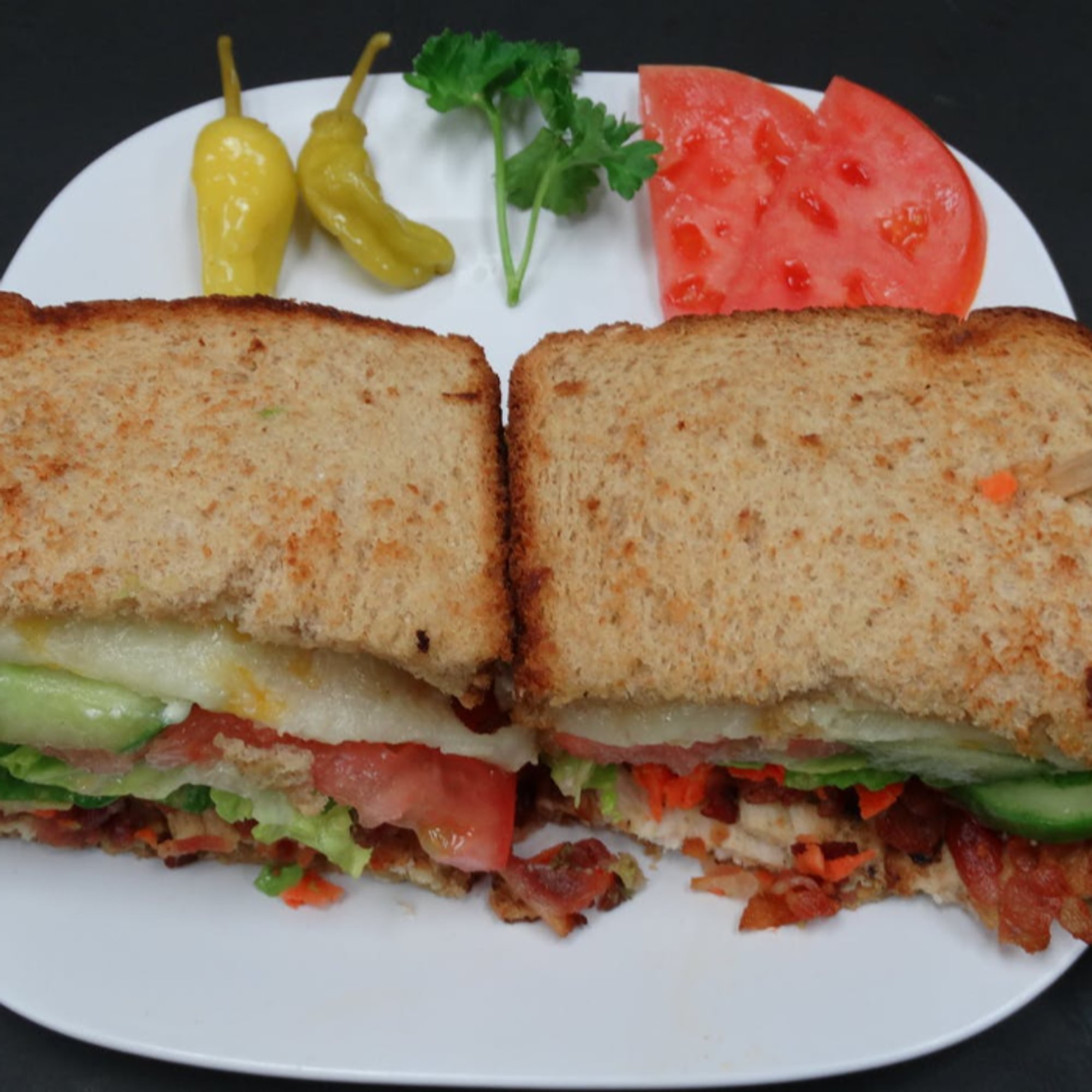Chicken Bacon Avocado Sandwich