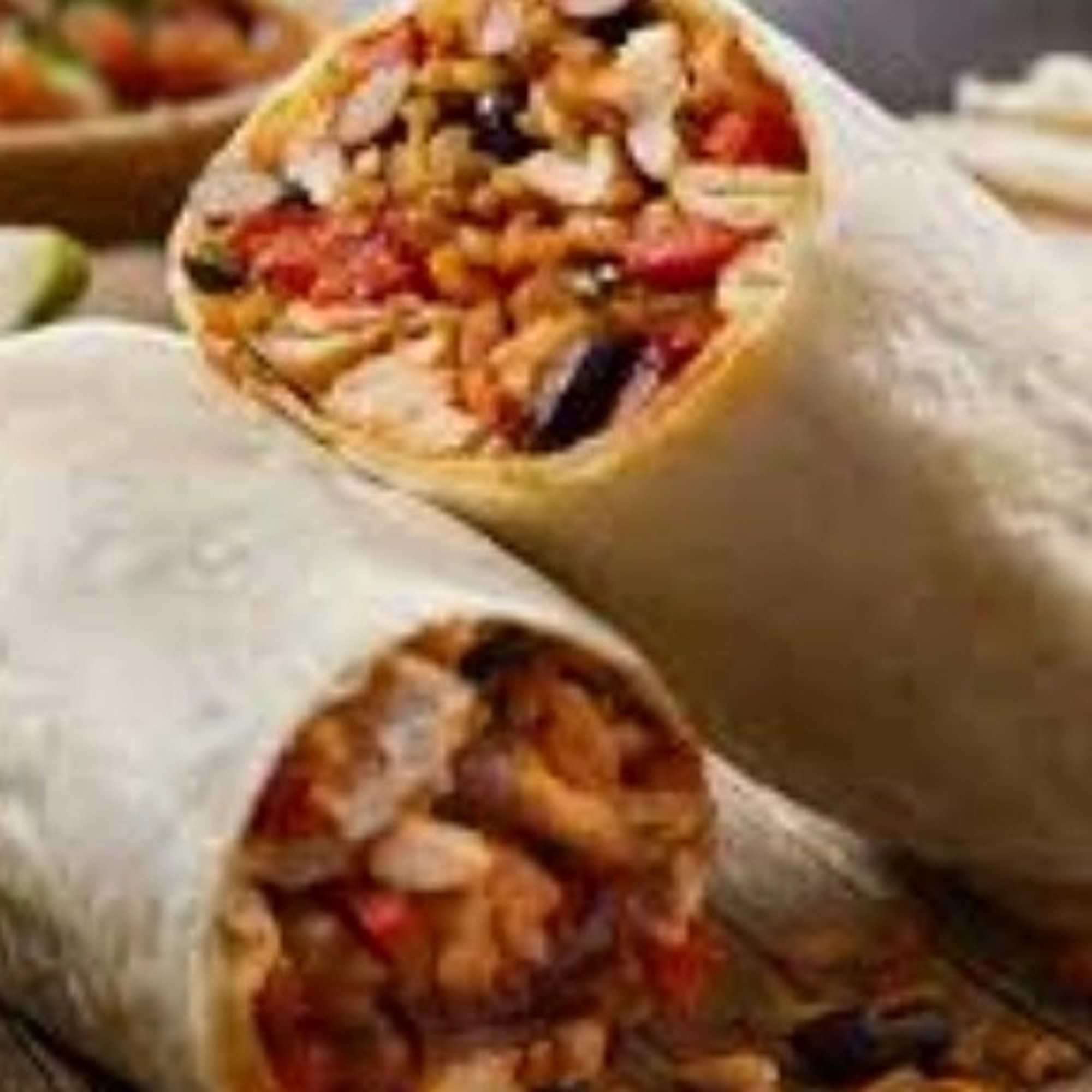 Desi Chicken Wrap