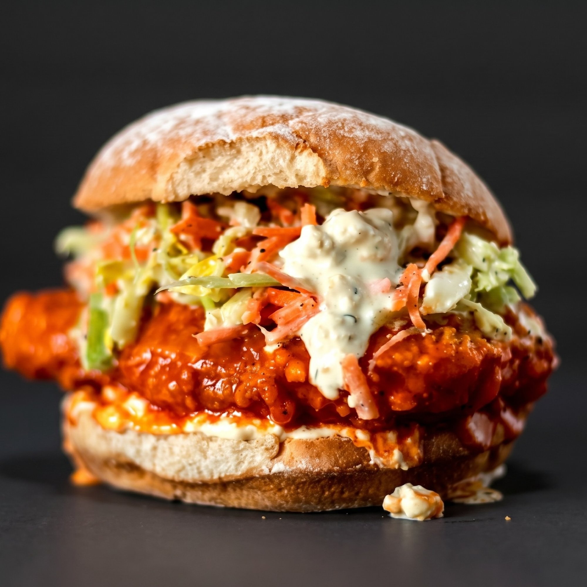 Buffalo Beyond Crispy Chicken Sandwich 🌱