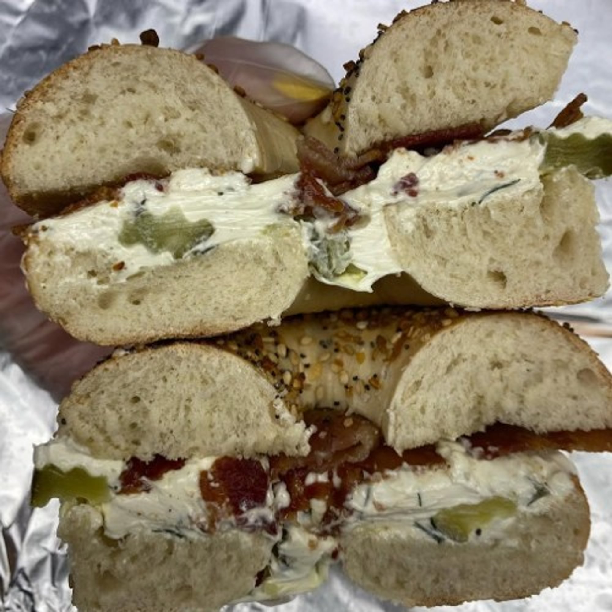 Bagel with Meat & Flavor CC