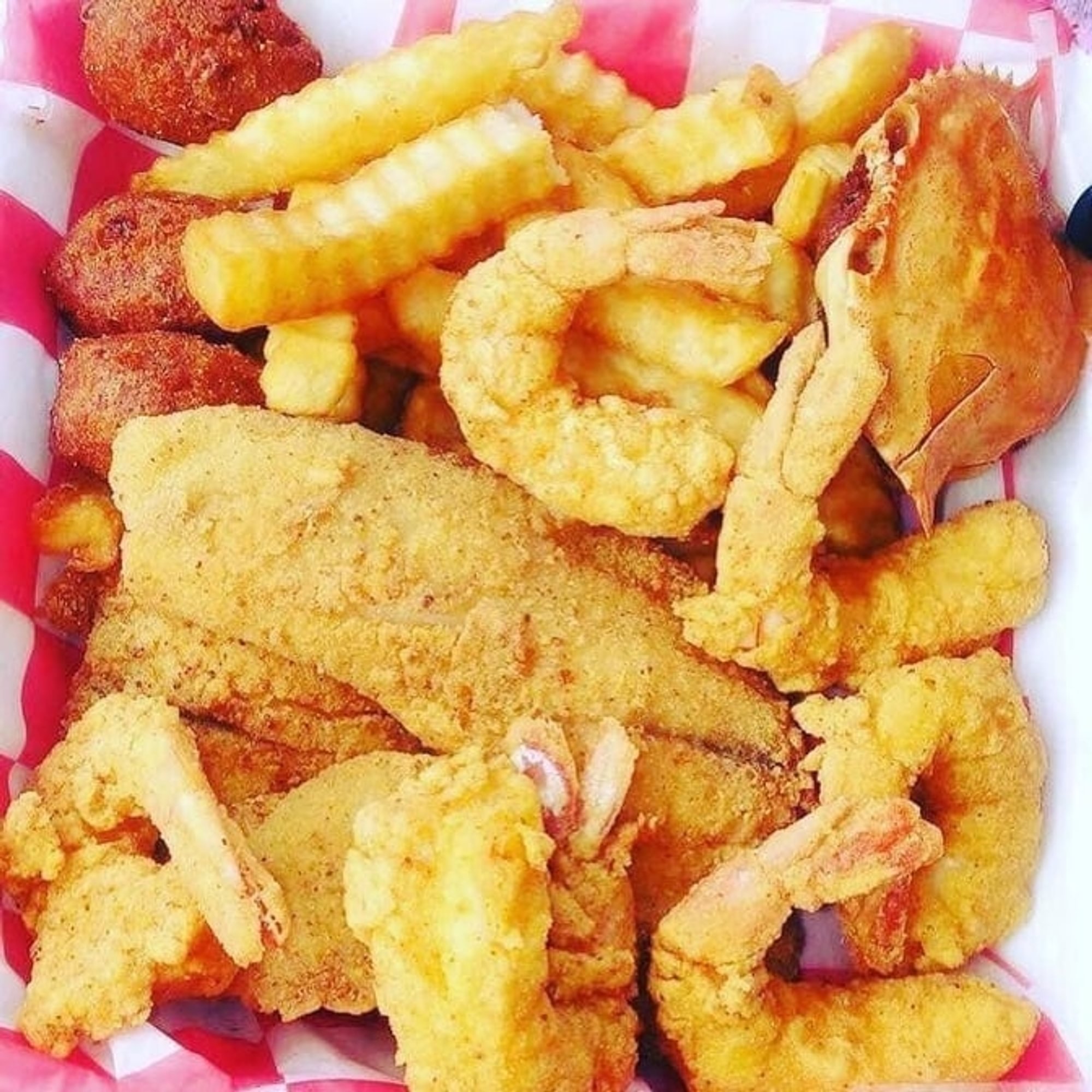 2pc Tilapia Seafood Platter