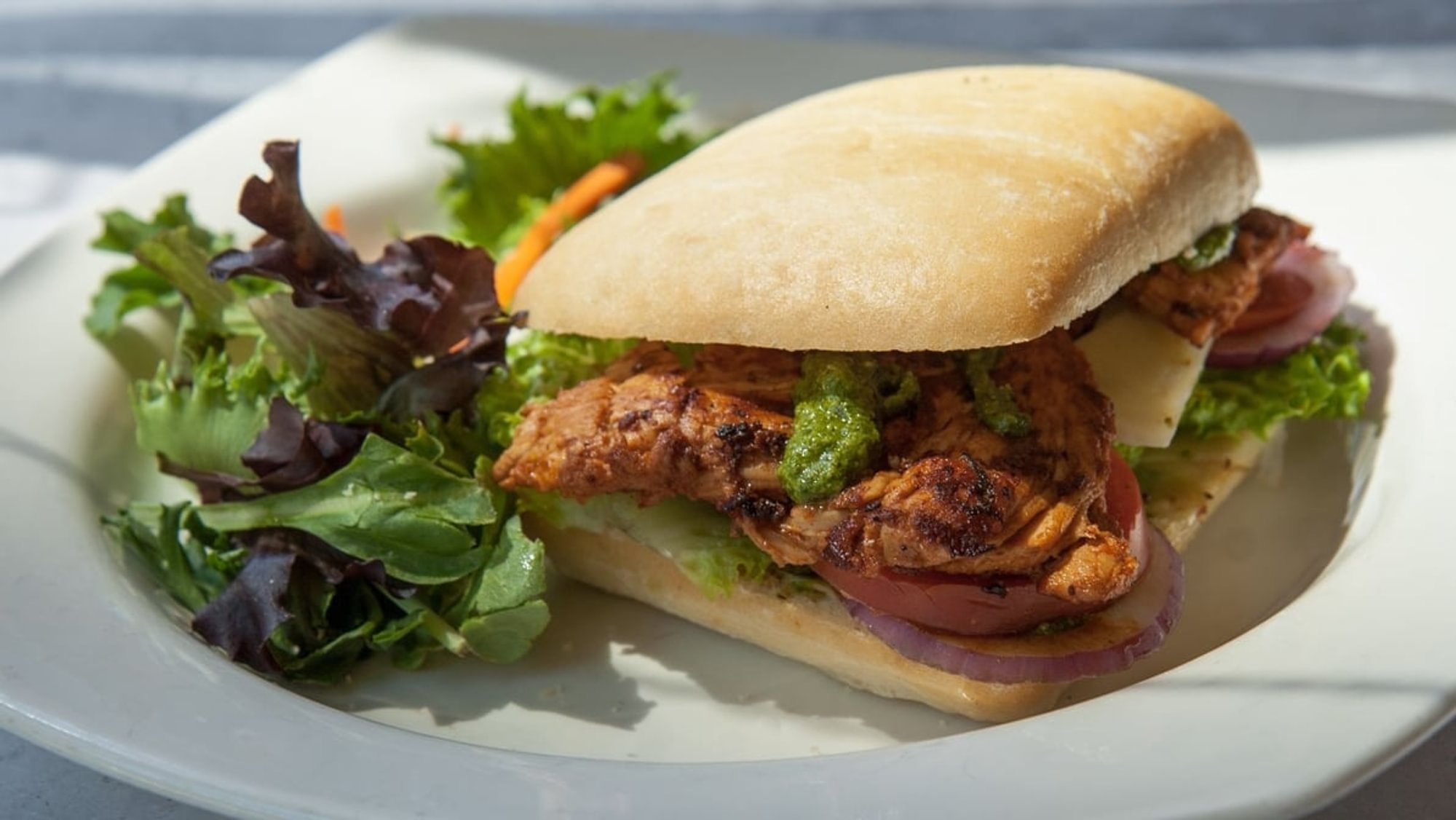 Chicken Pesto Sandwich