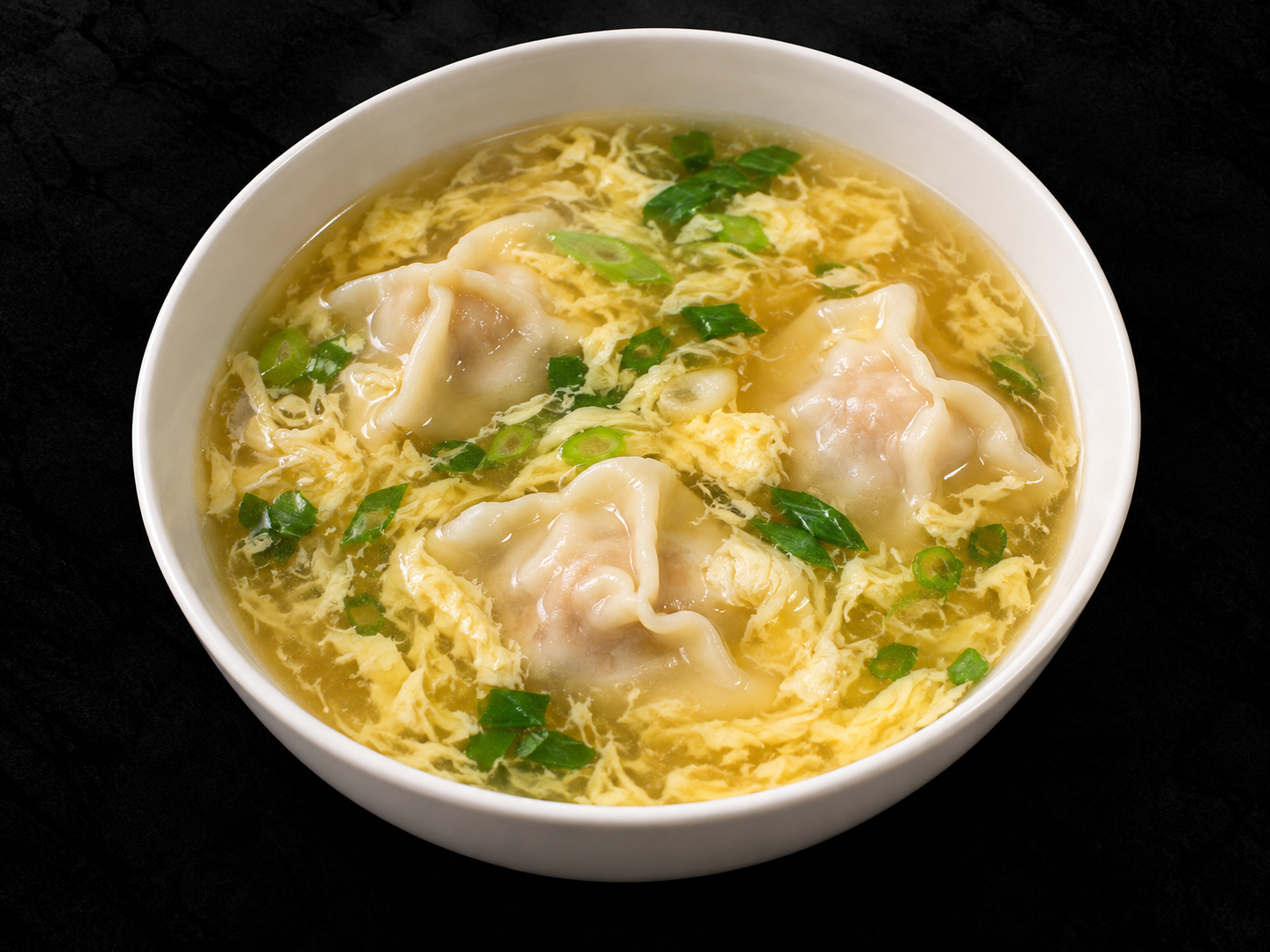 Egg Flower Wonton Soup