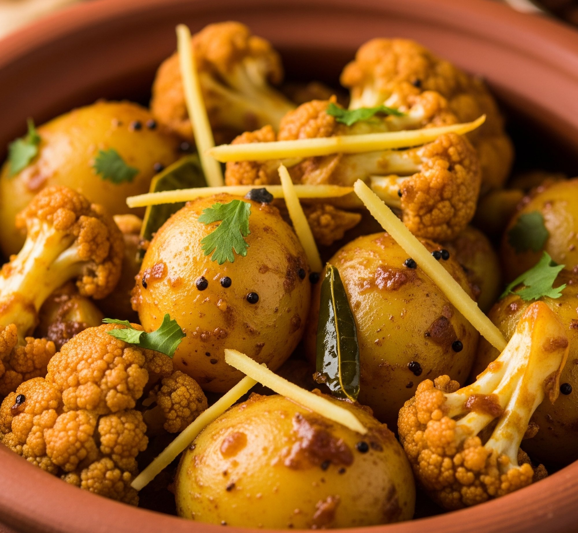 Adraki Aloo Gobhi