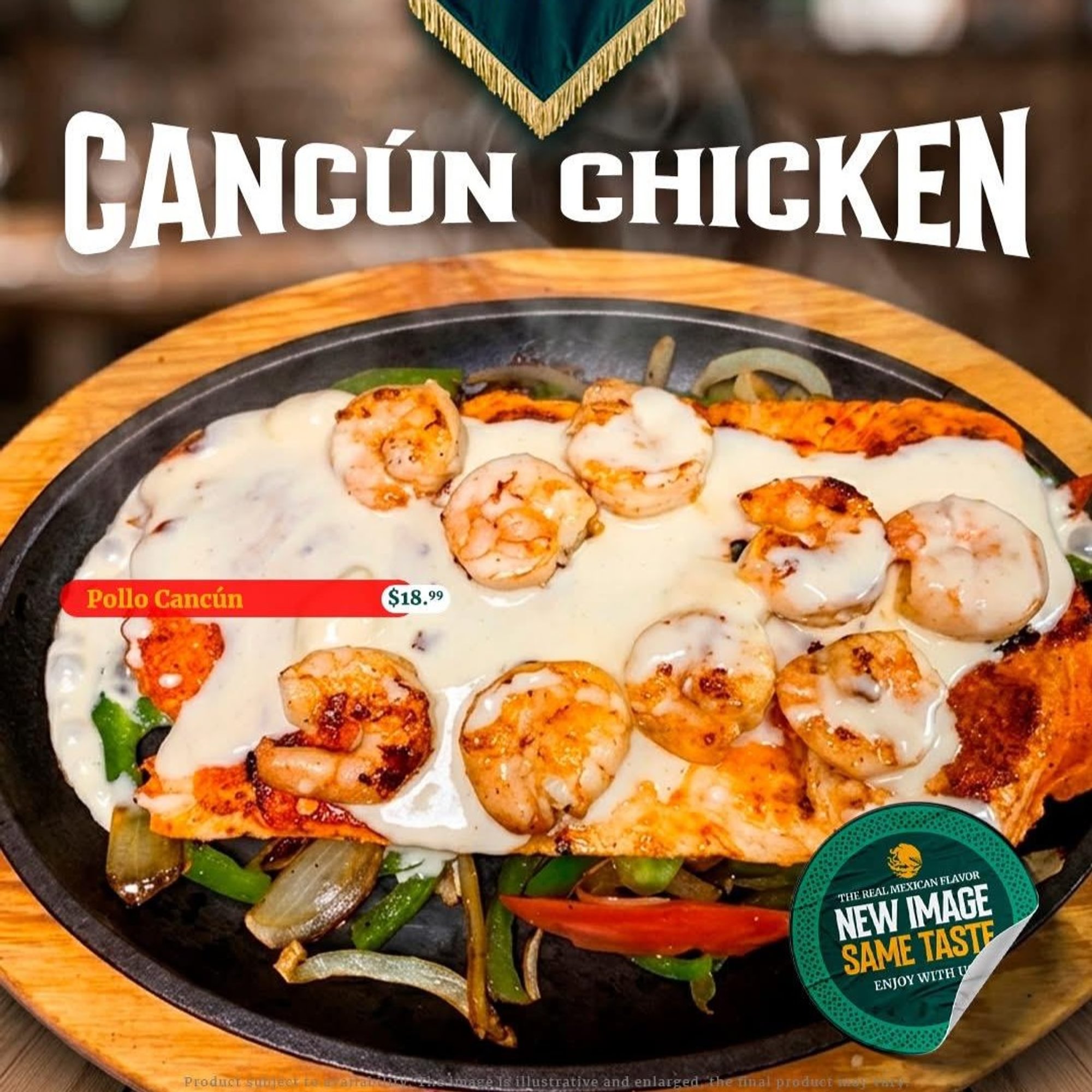 Pollo Cancún Fajitas