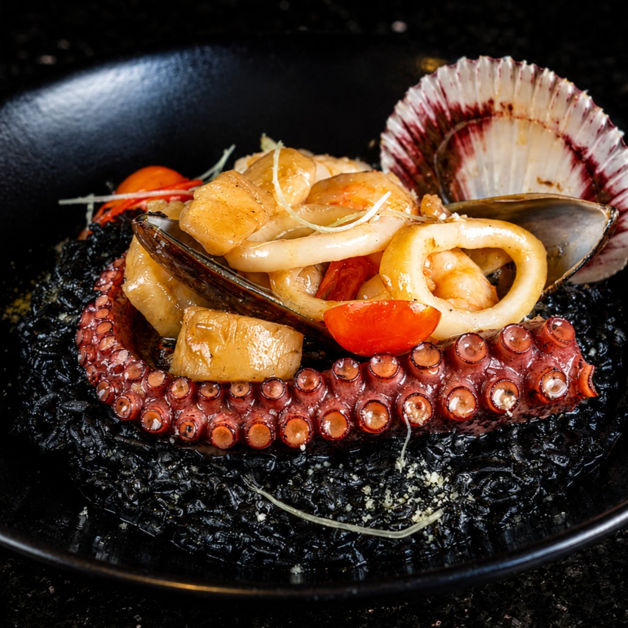 Black Ink Risotto