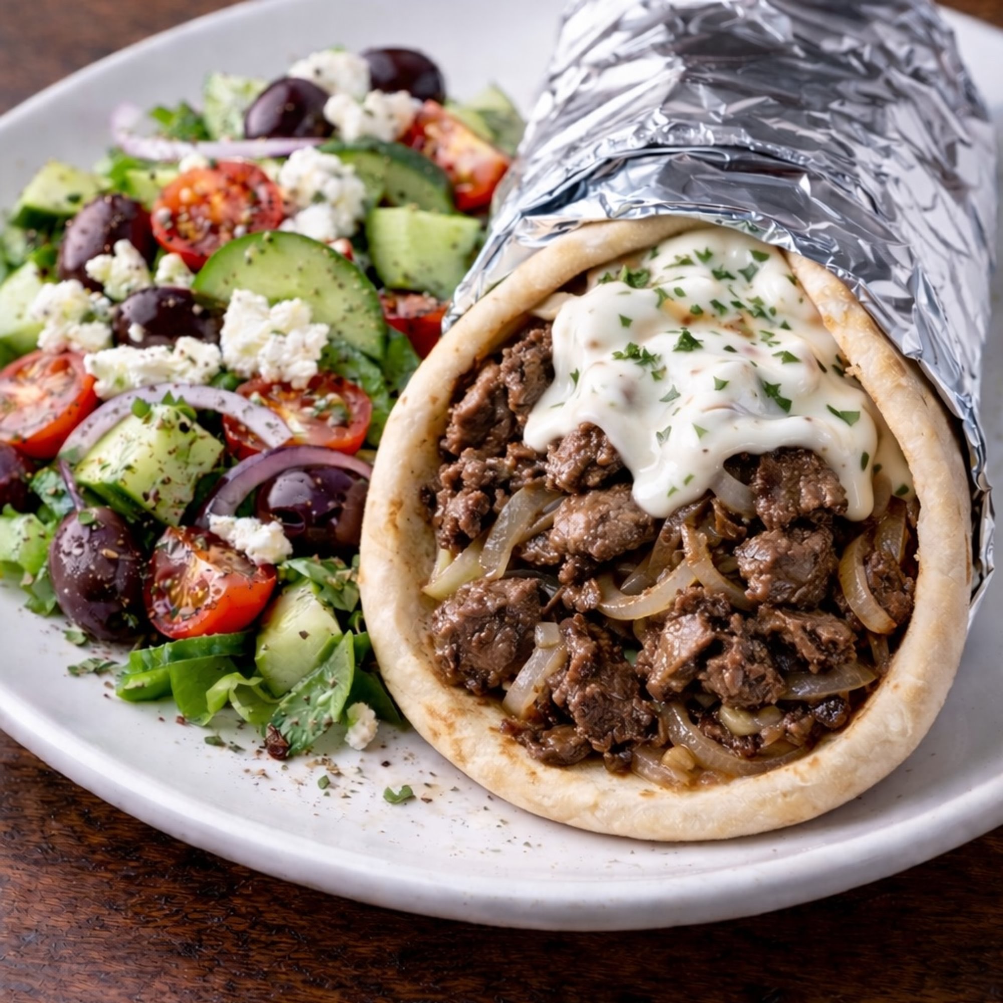 Classic Greek Pita (Hot)