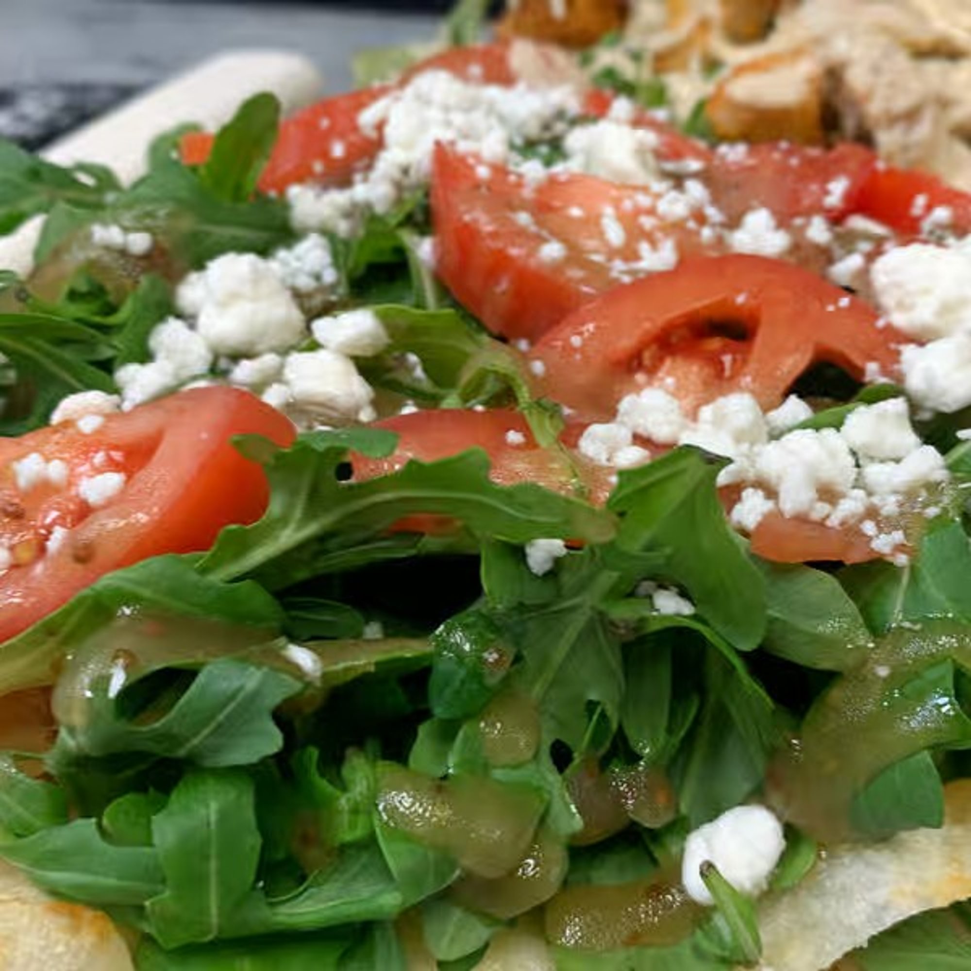 Arugula Salad Pizza