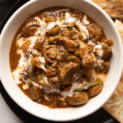 Lamb Methi Mushroom