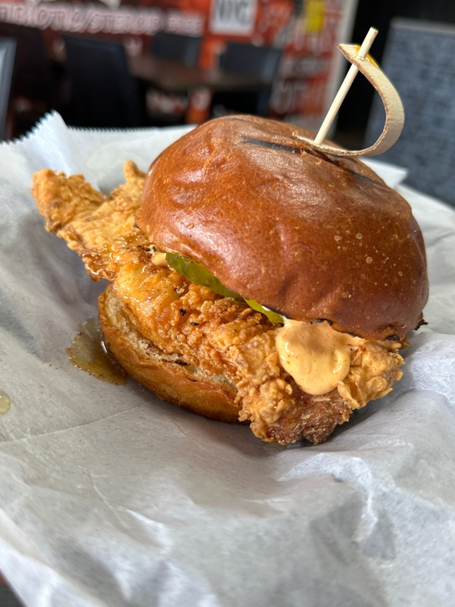 Hot Honey Sandwich
