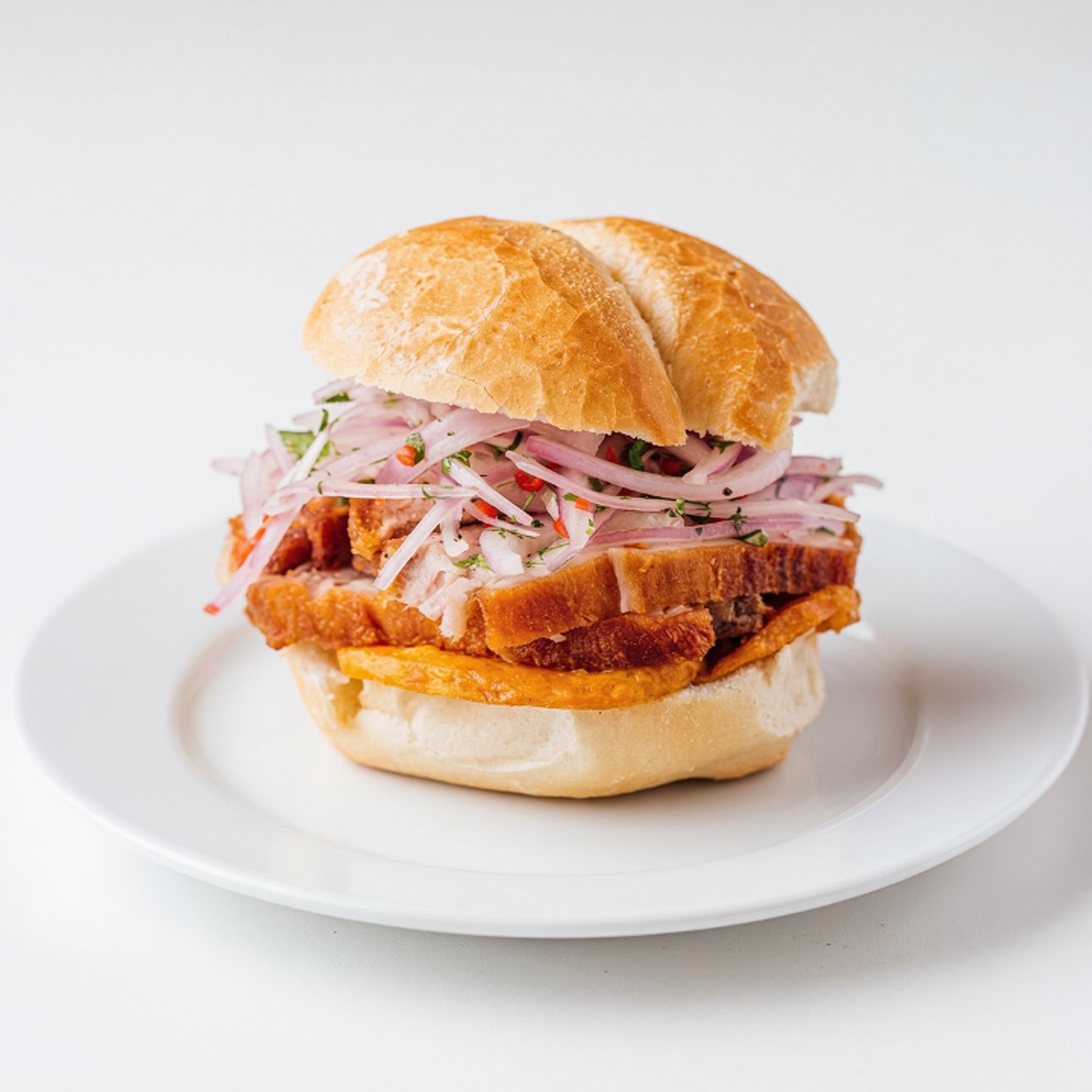 Pan con Chicharrón