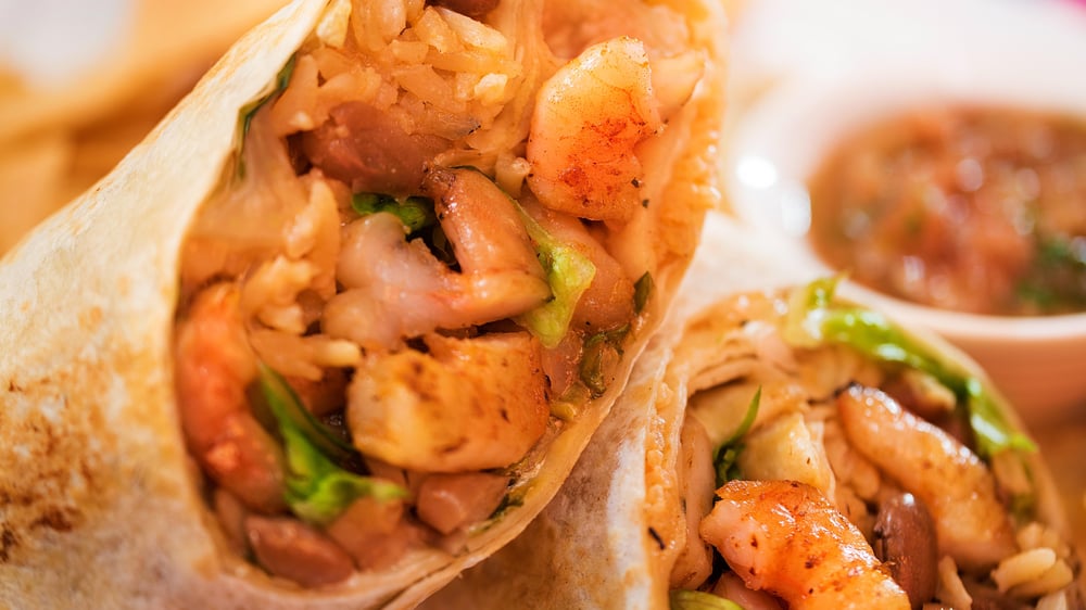 Shrimp Burrito