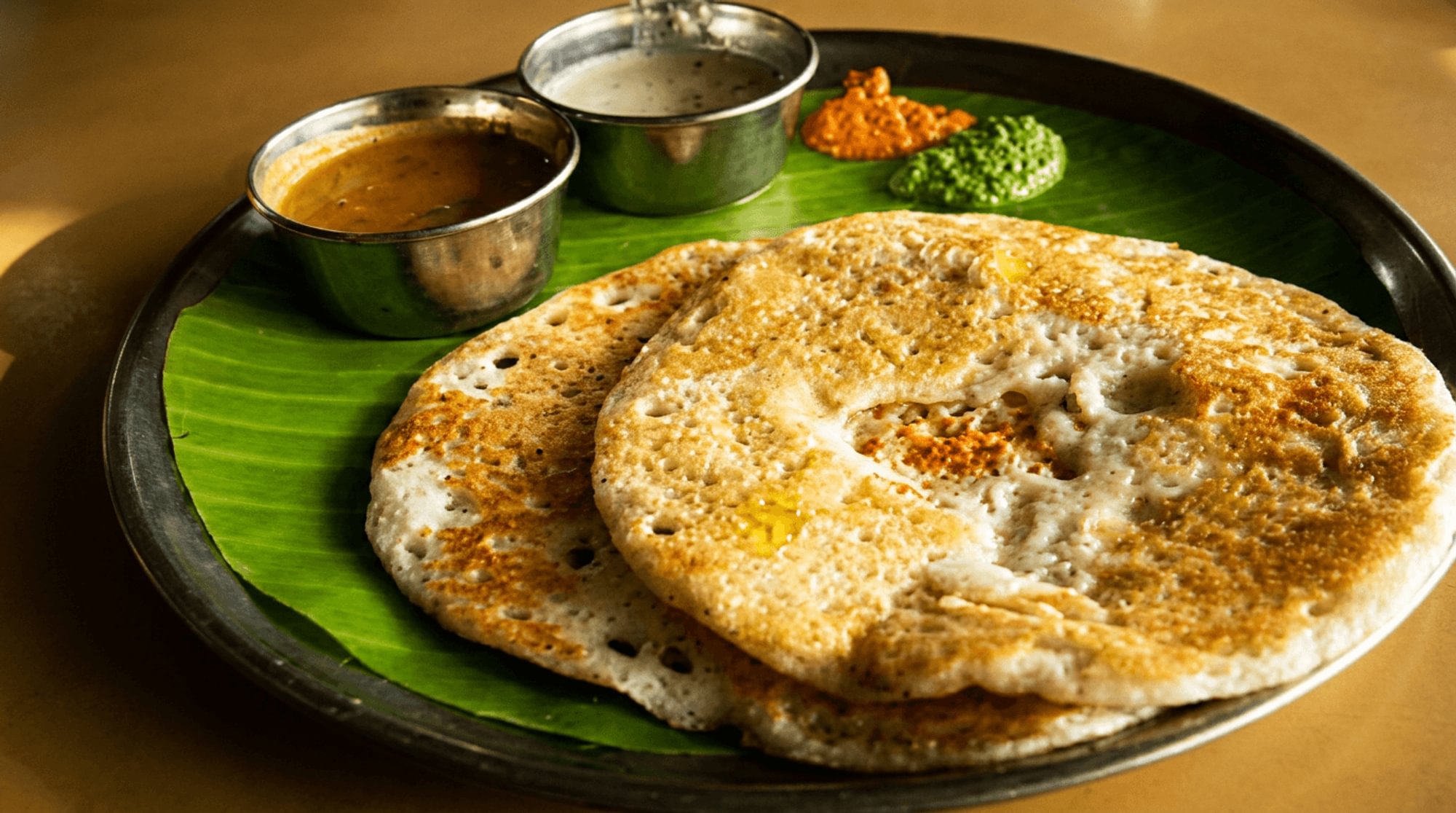 Butter Uthappam