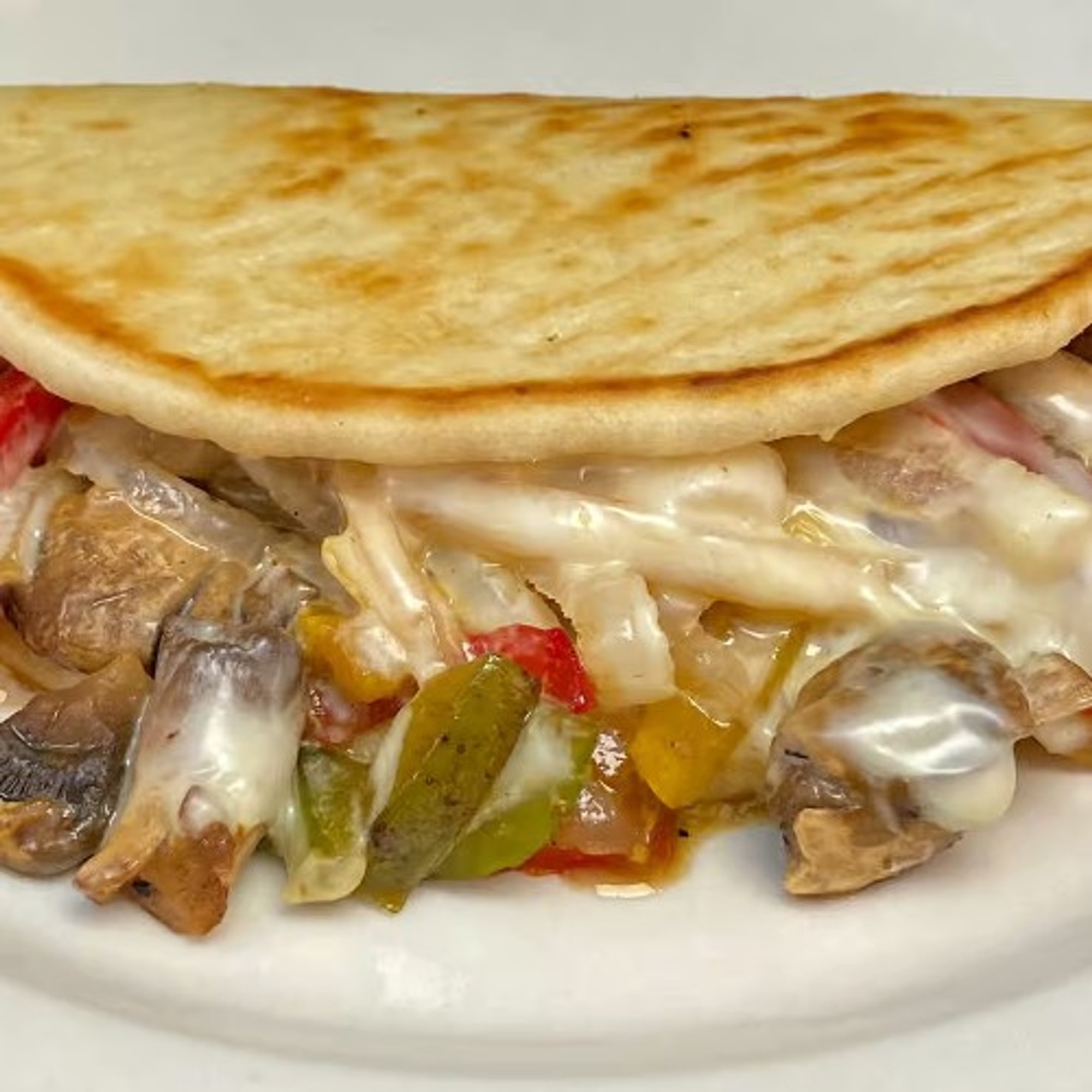 Lindsey's Grilled Veggie Pita with a Side