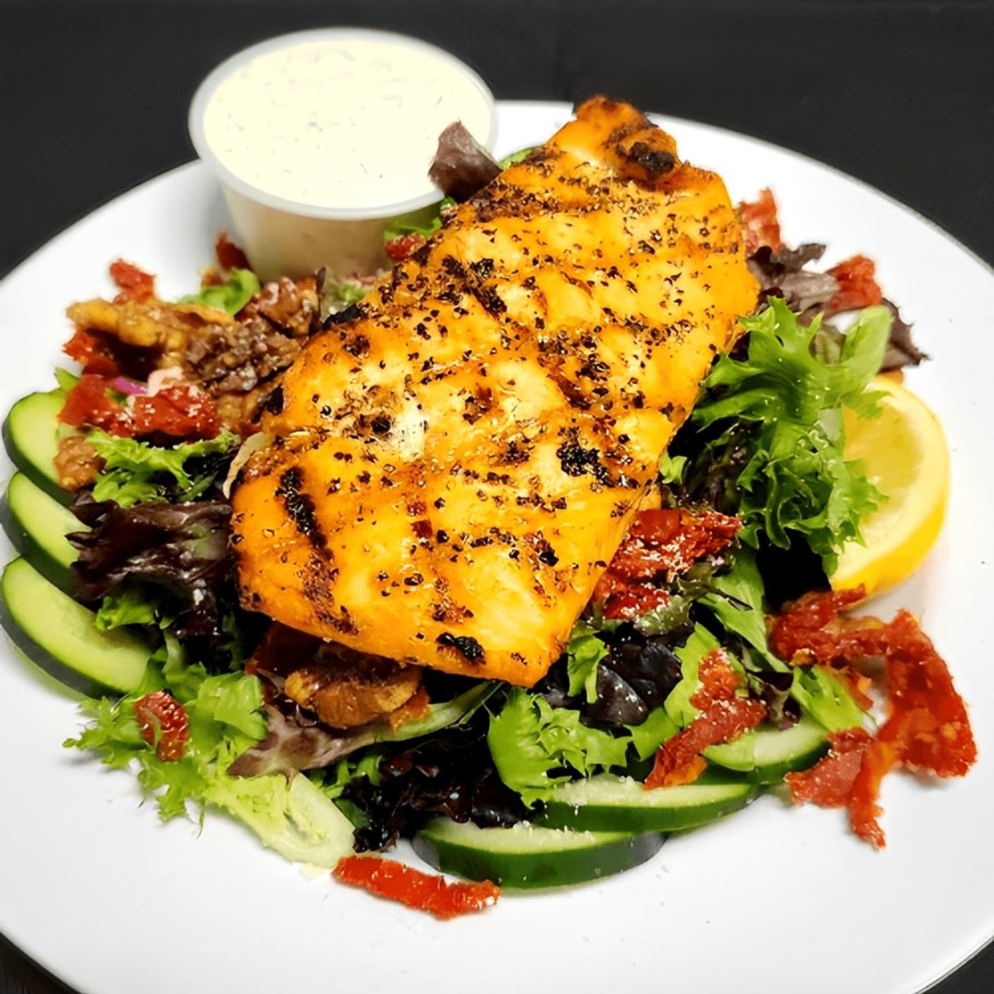 Seared Salmon Salad