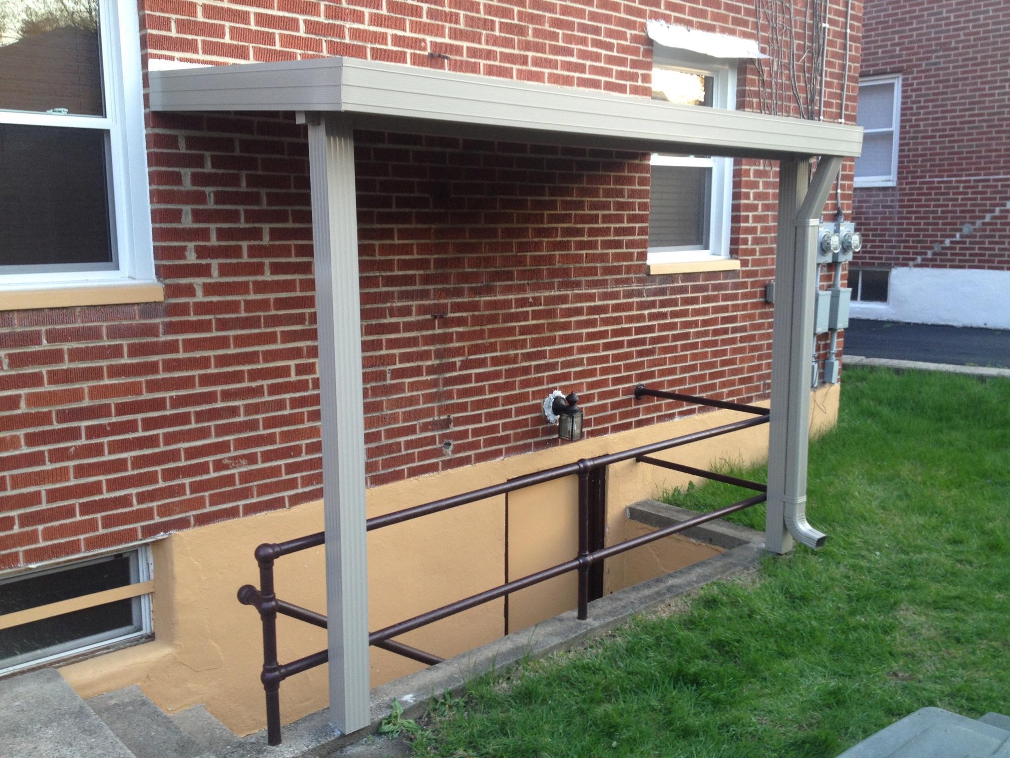 Our Patio Covers are a great solution to diverting water away from problem areas.