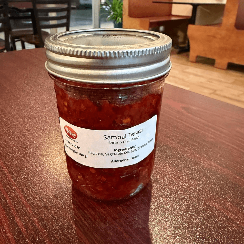 Sambal Terasi in a Jar
