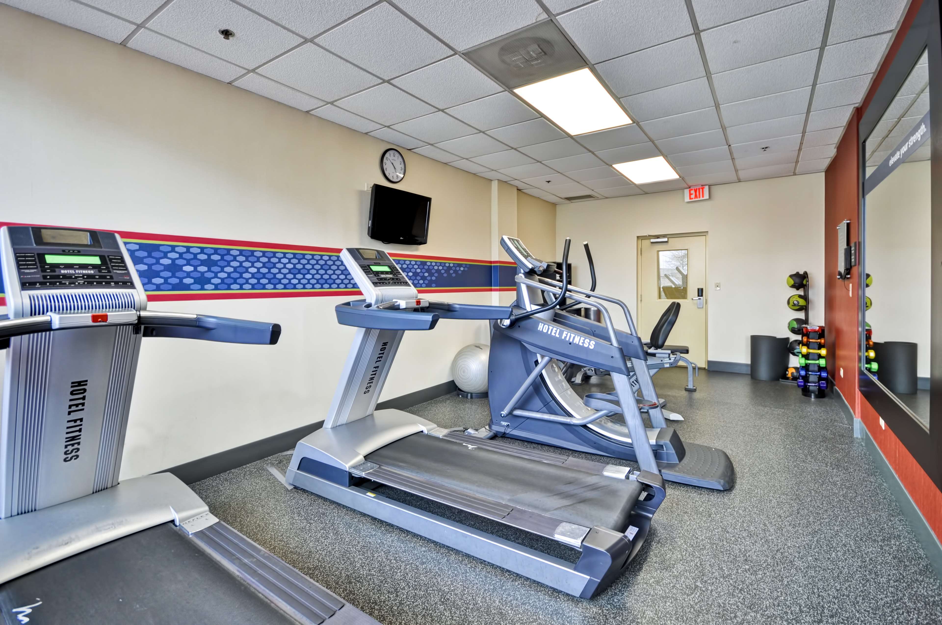 Health club  fitness center  gym