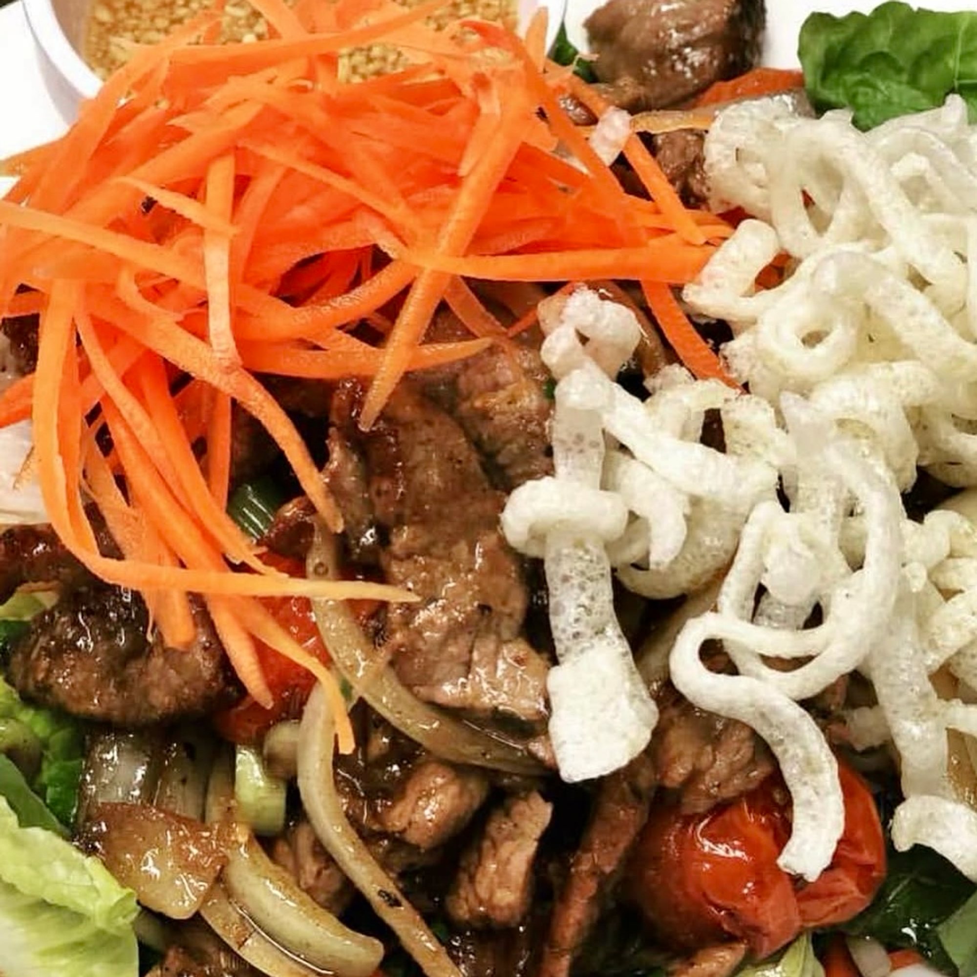 Curry Beef Noodle Salad