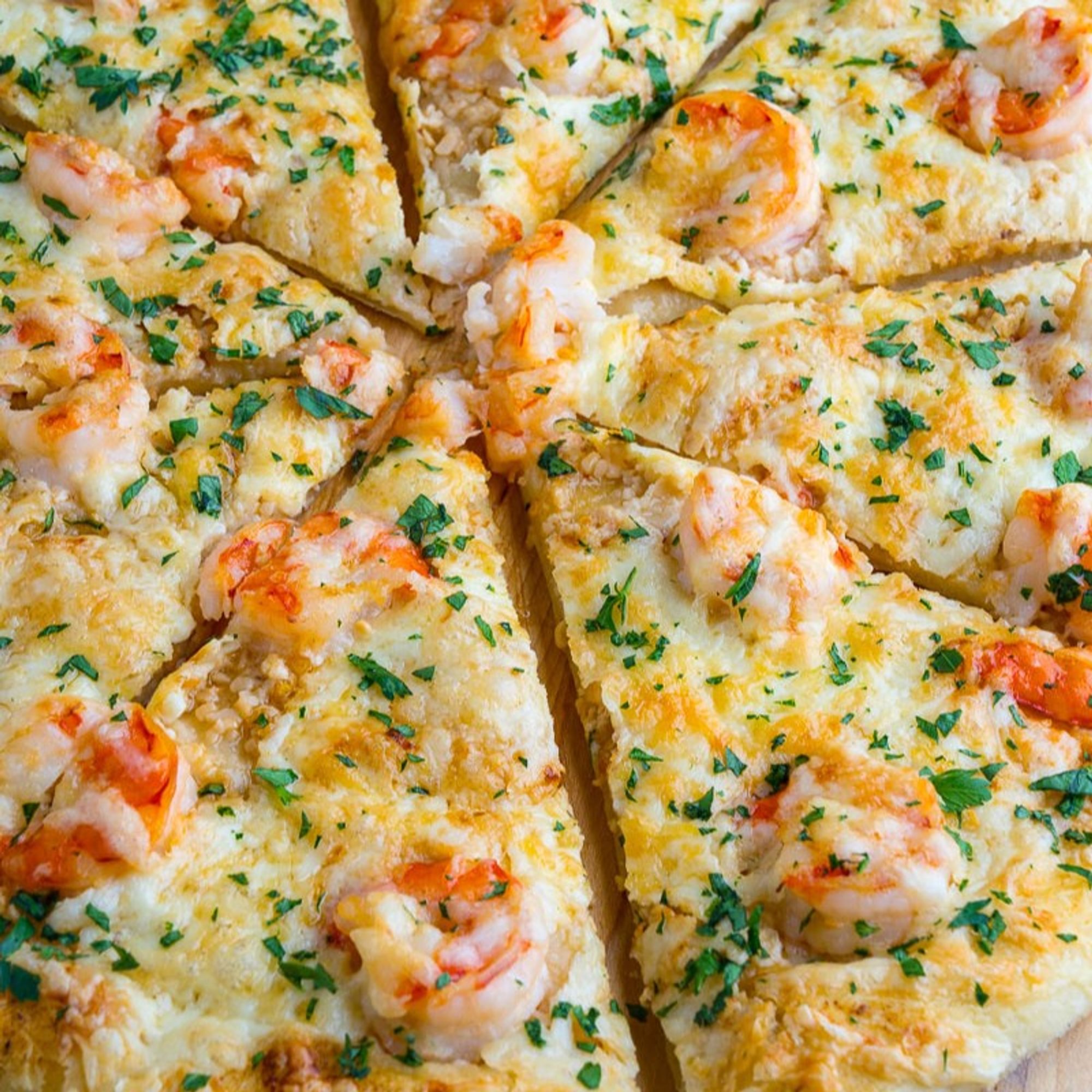 Shrimp Scampi Pizza - XL 18"