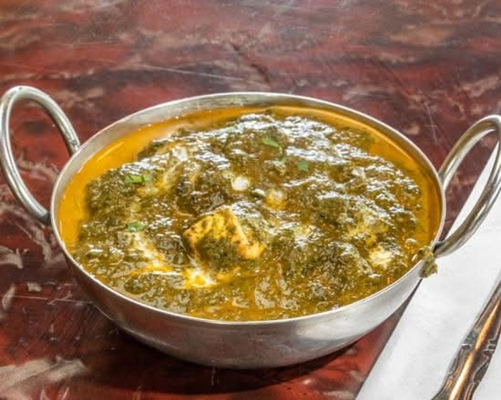 58. Spinach Paneer