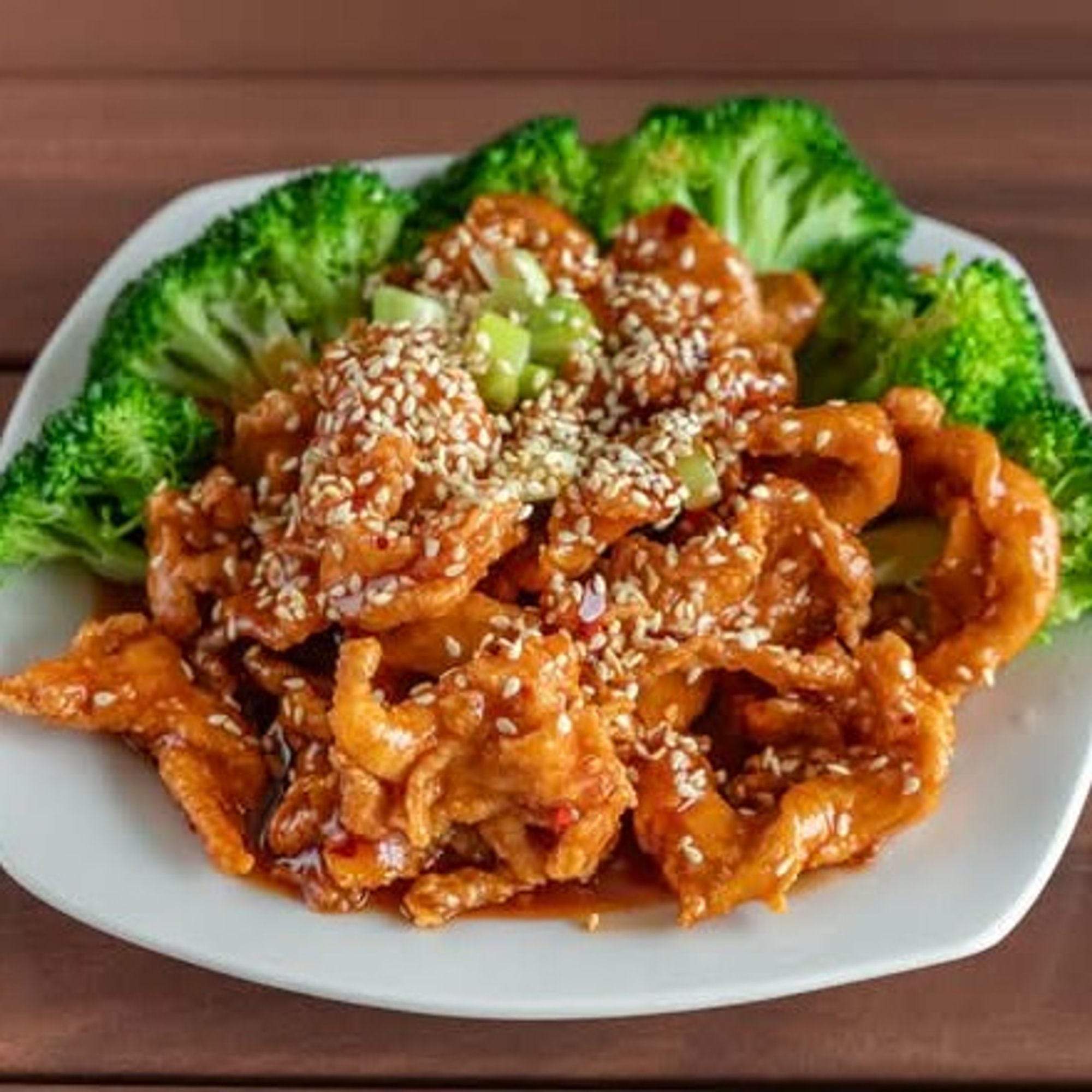C13. Sesame chicken