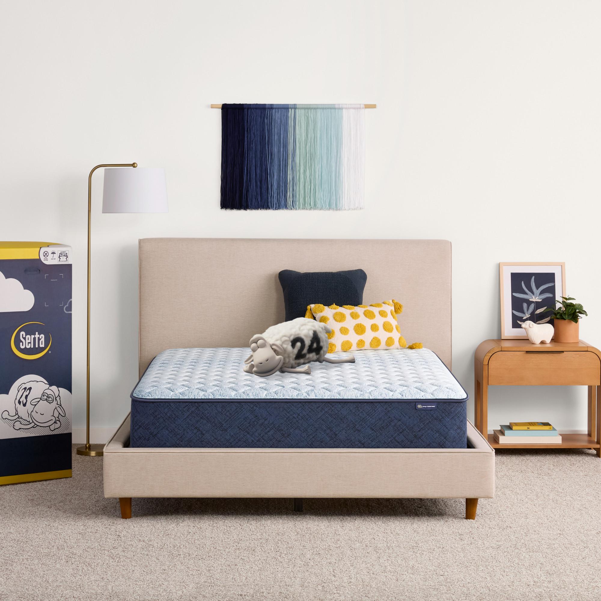 SERTA Sleep to Go 12" King Hybrid Mattress in a Box