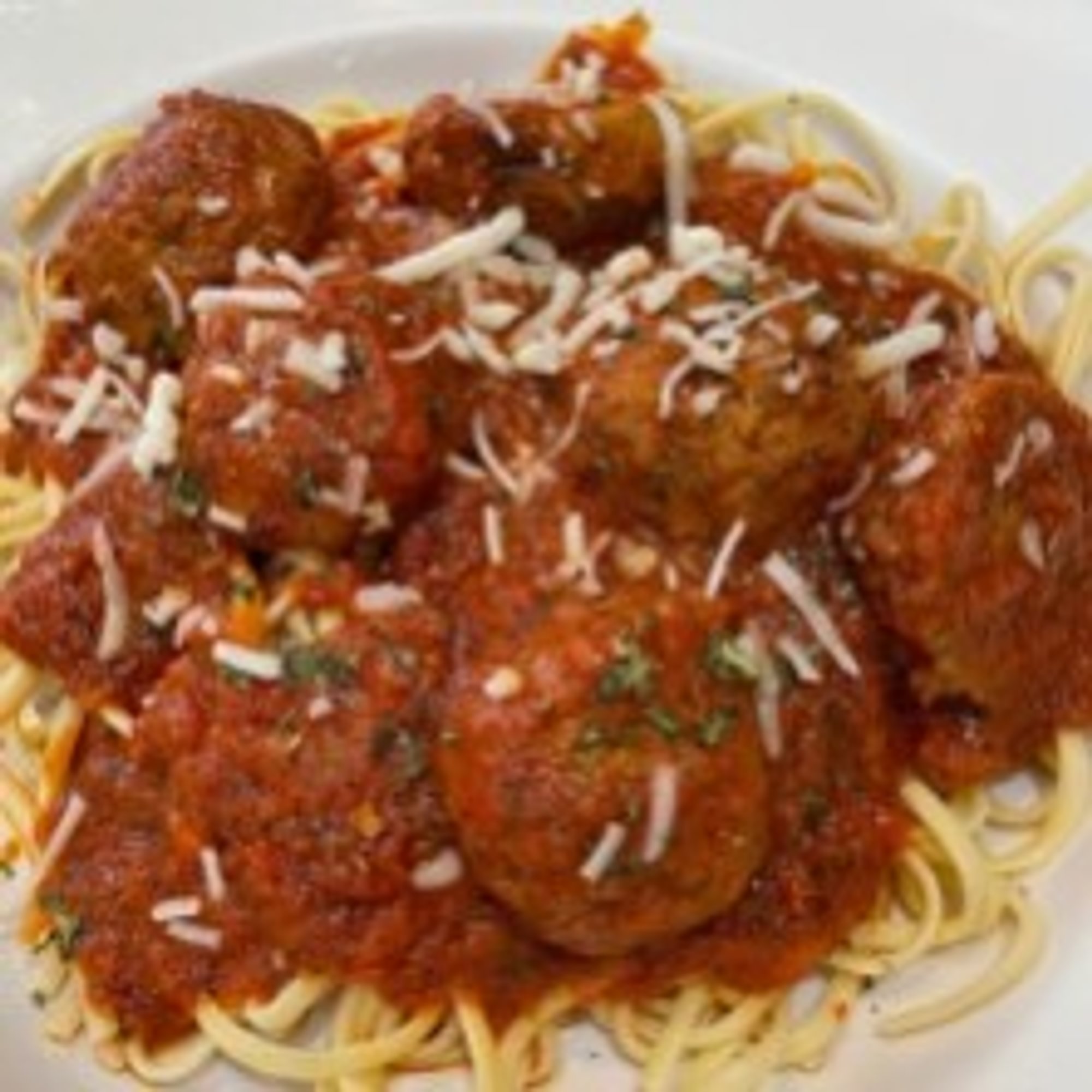 Linguini with Meatball