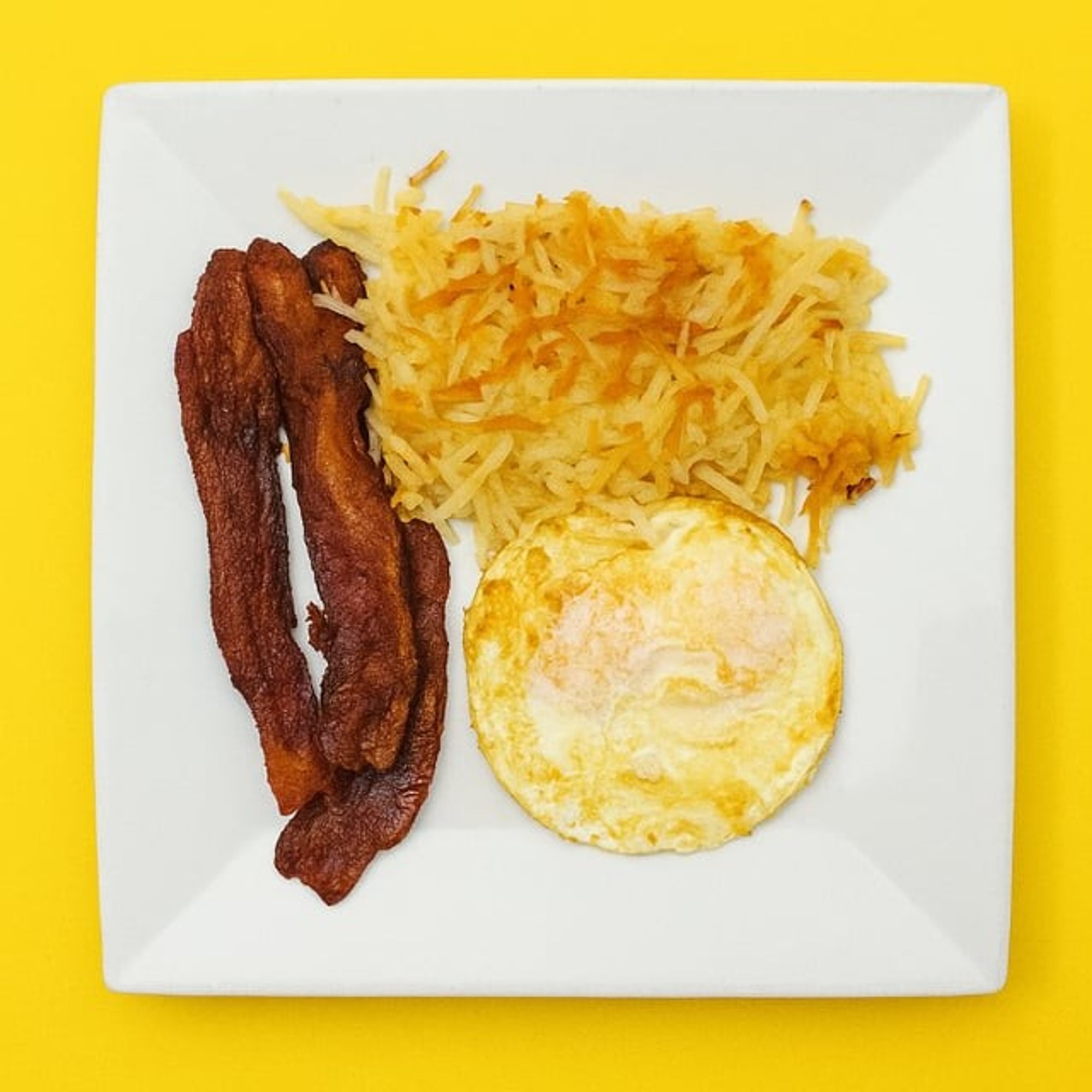Thick Slice Bacon & Eggs