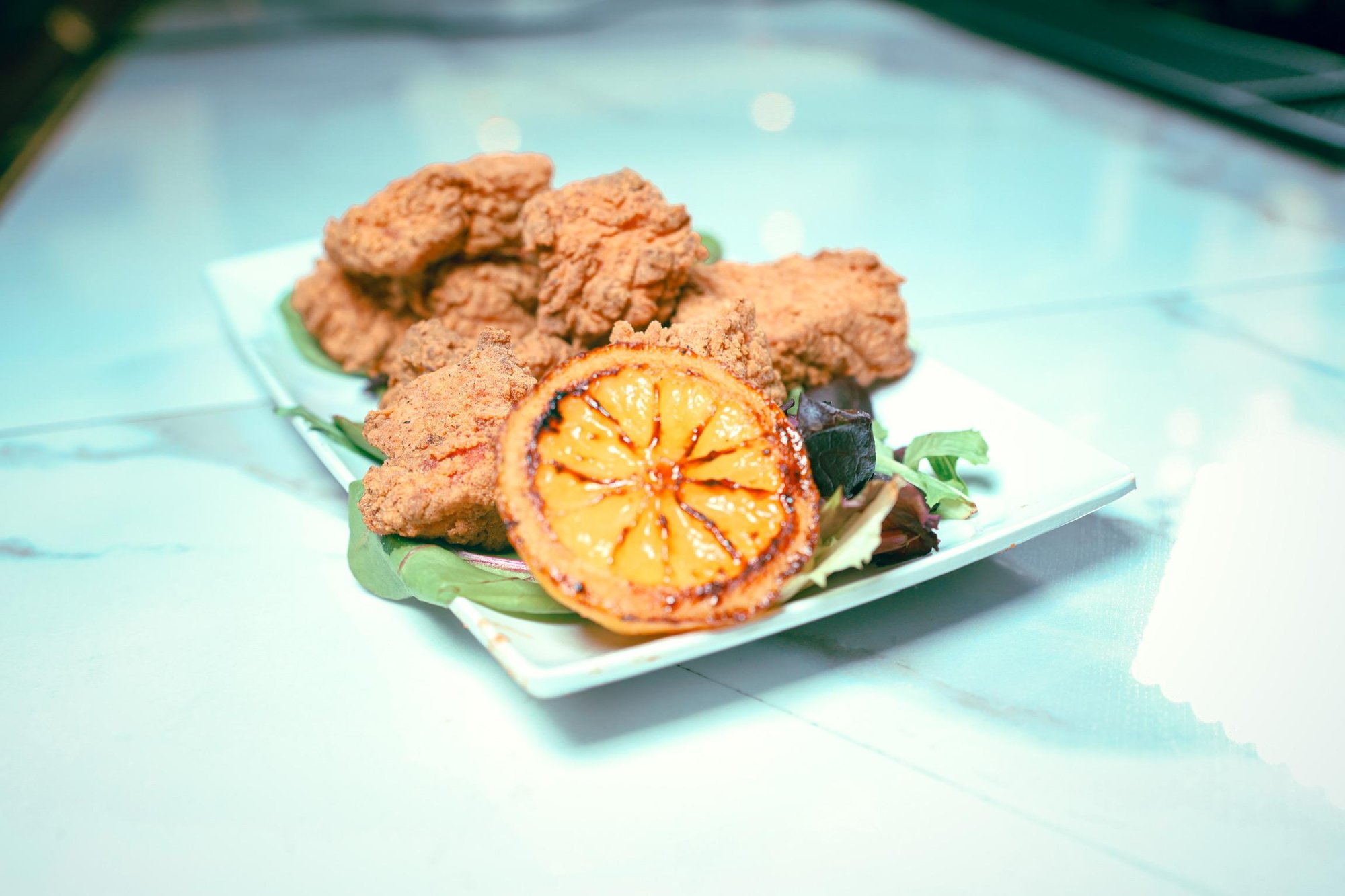 Fried Salmon Bites (8)