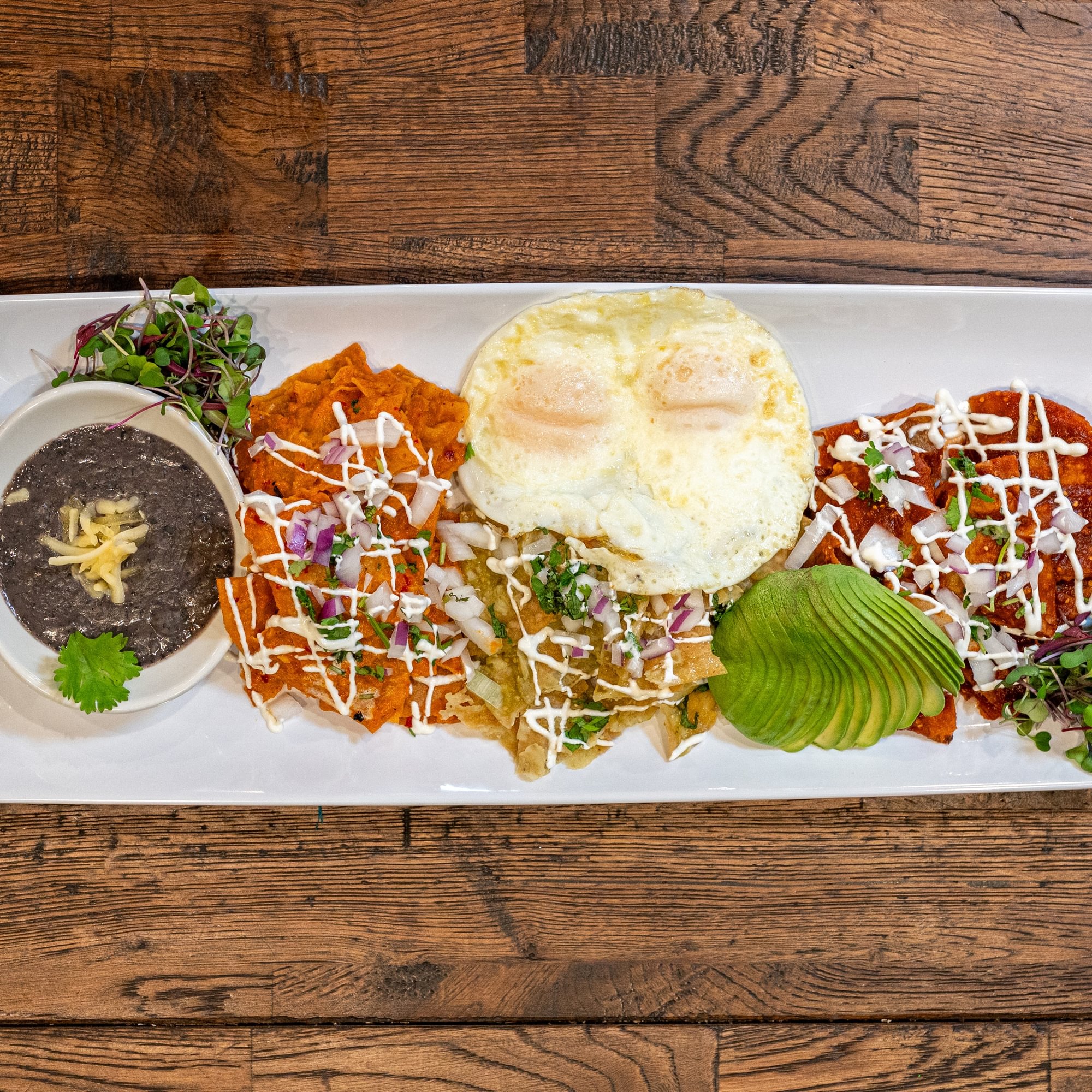 Brunchy's Chilaquiles Trio